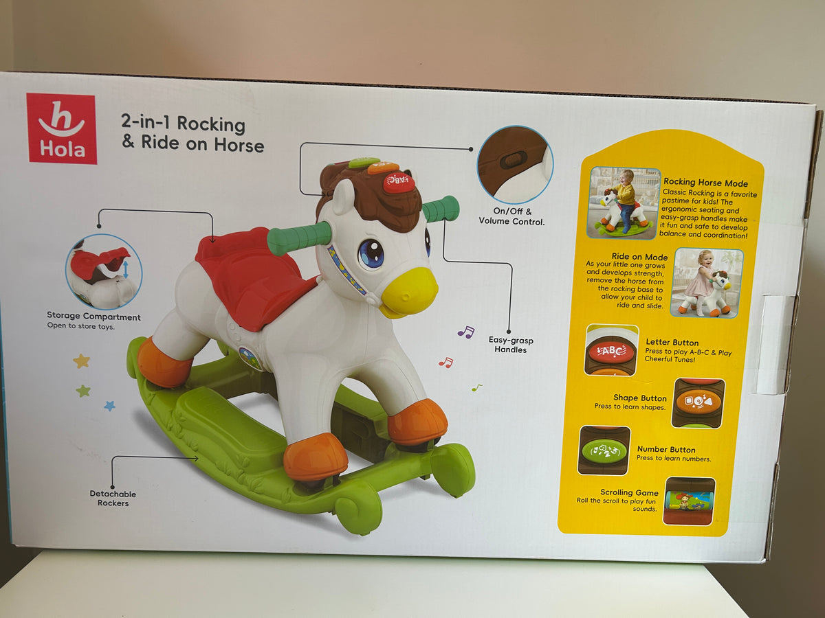 2 in 1 Rocking & Ride on Hourse