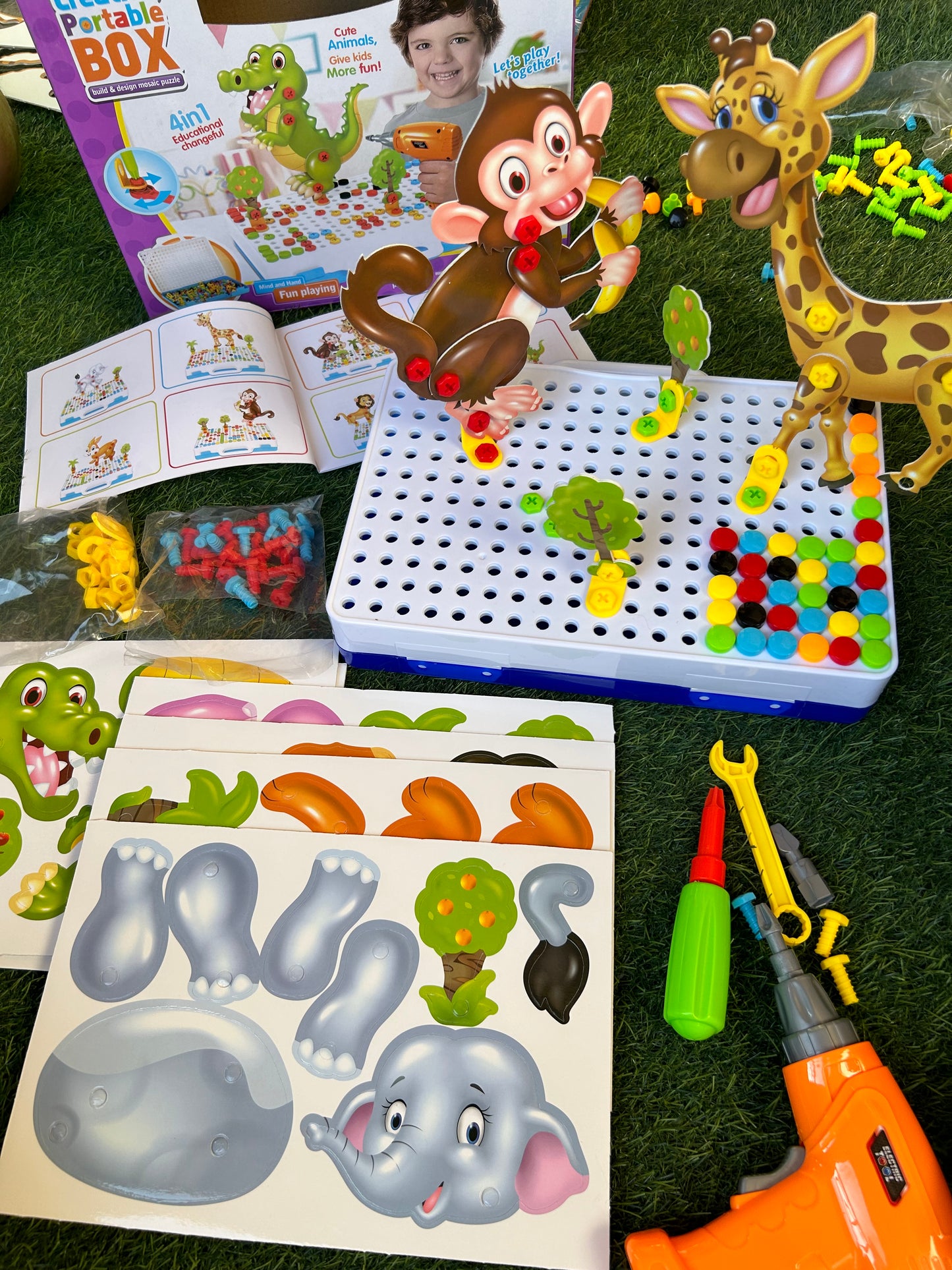Creative box with Animals