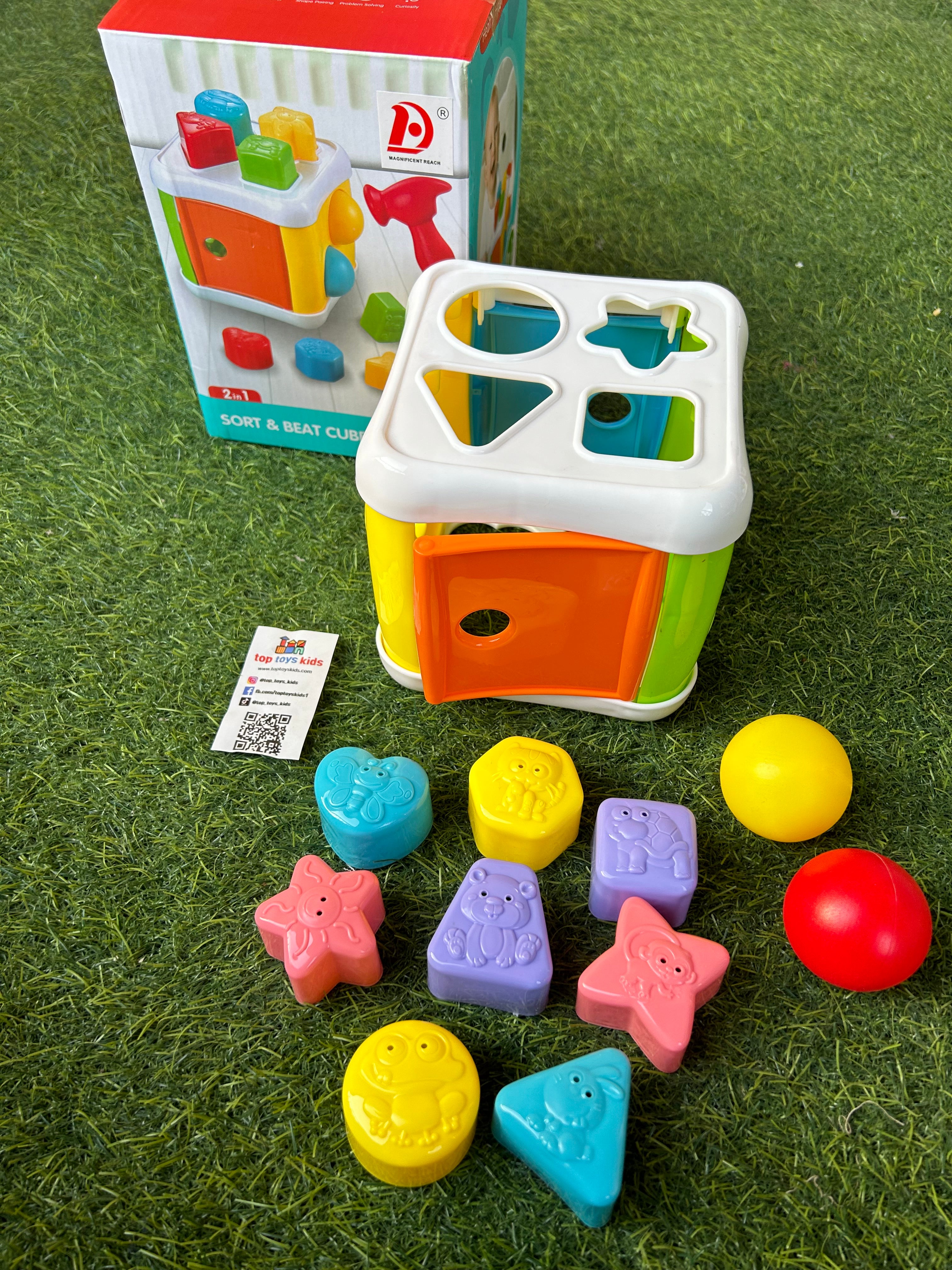Sort coloring cube