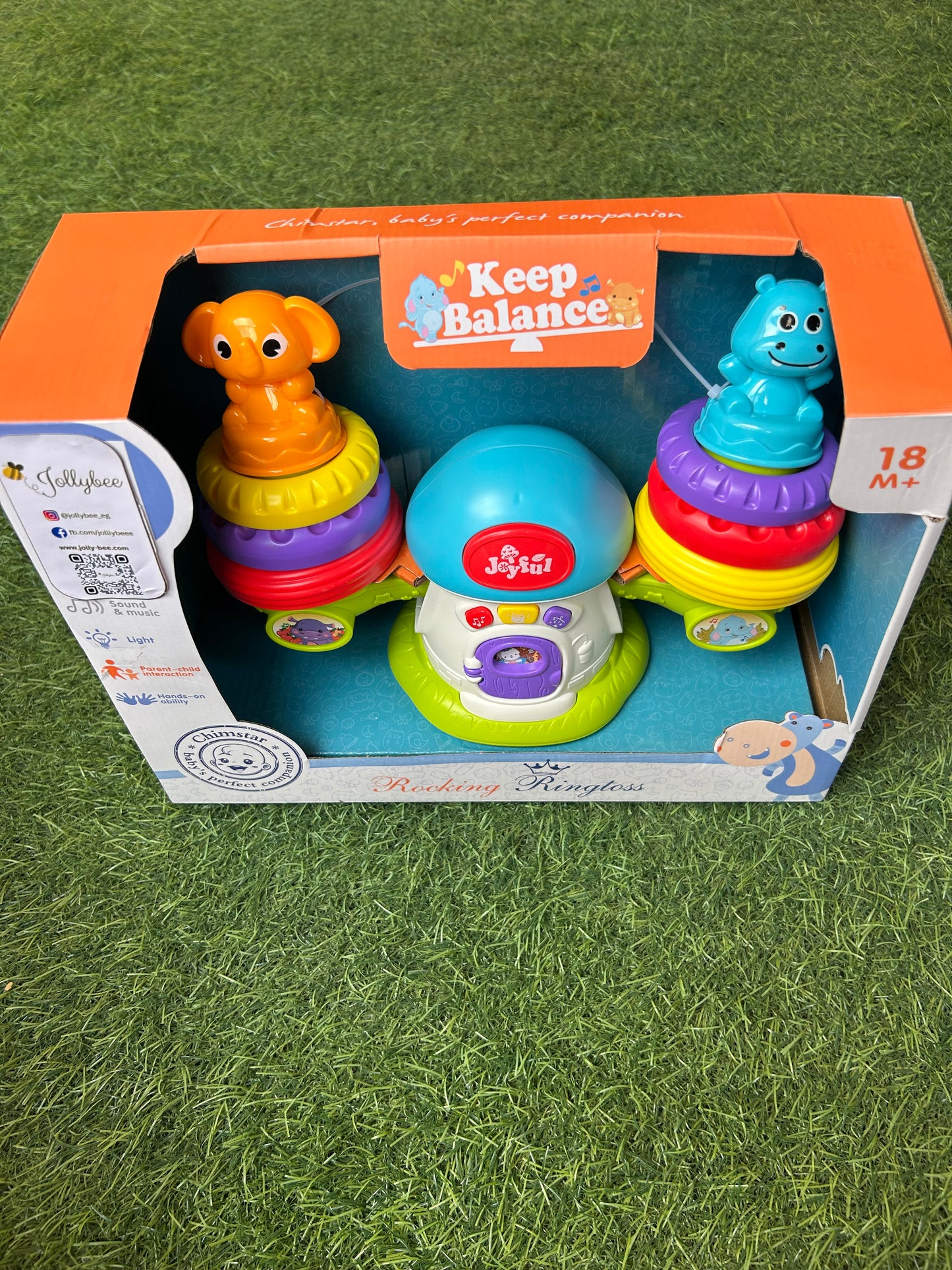 Keep Balance with light & Sound