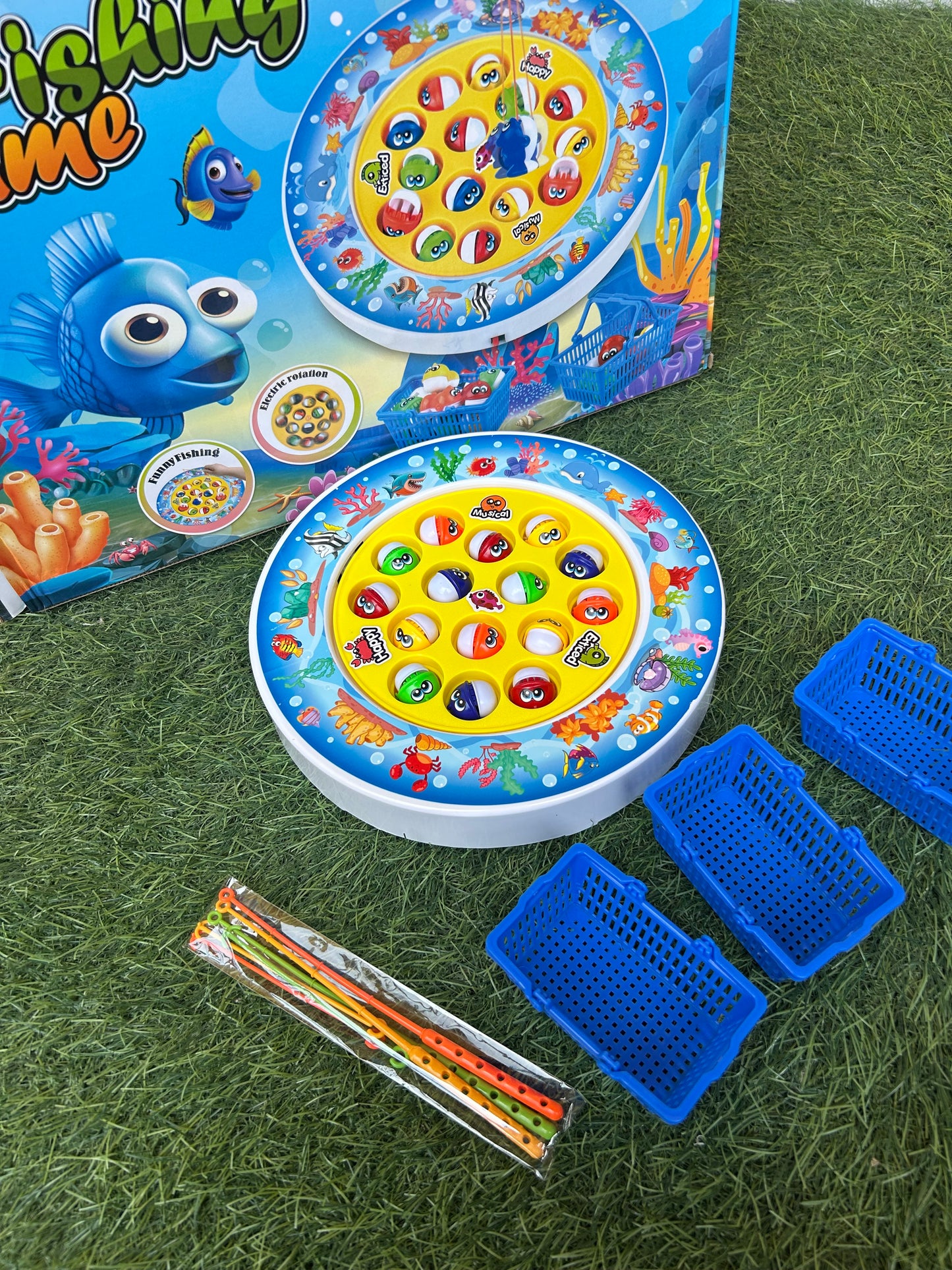 Fishing Game with Basket 🎣