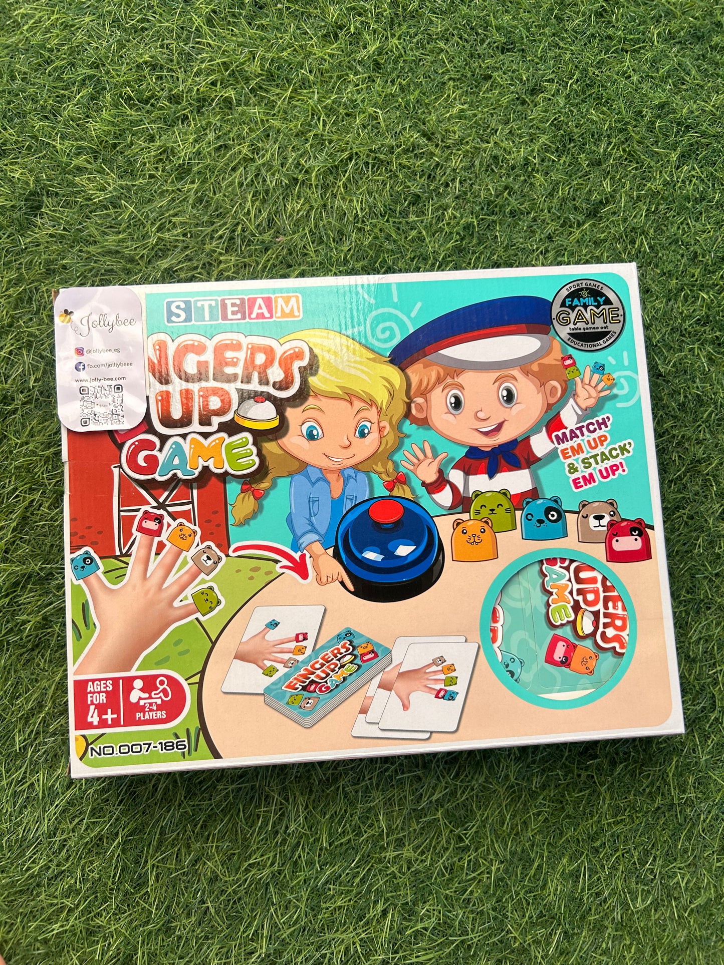 Fingers up games