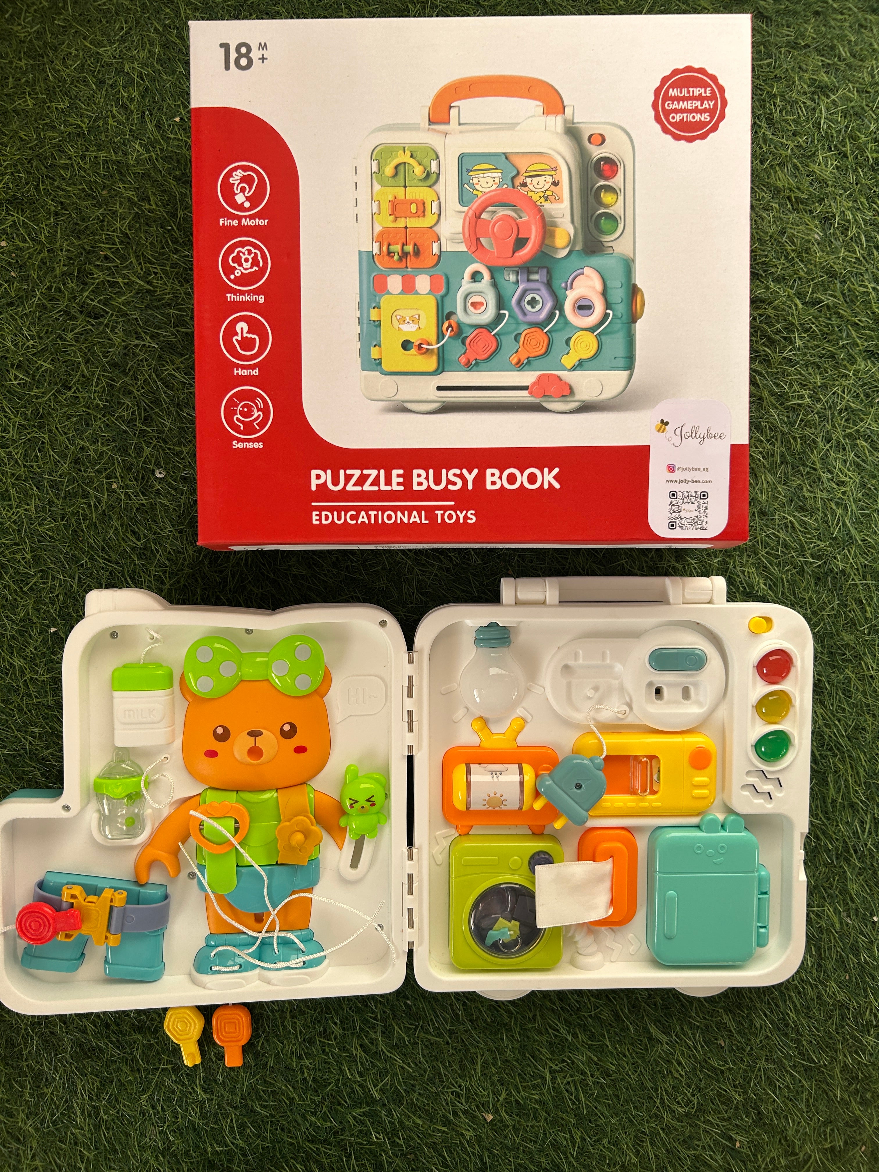 Puzzle Busy Book