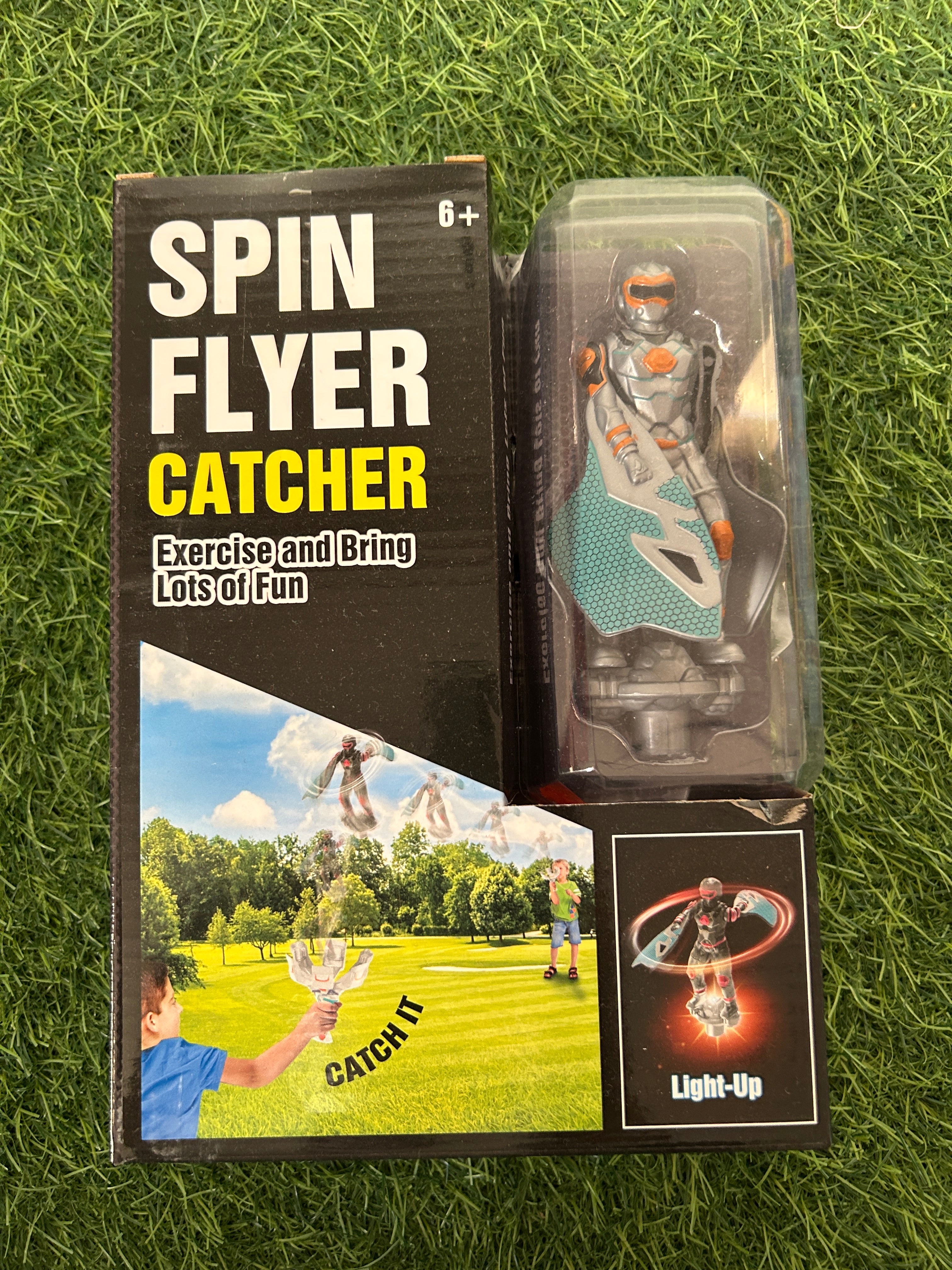 Spin Flyer Catcher Light up