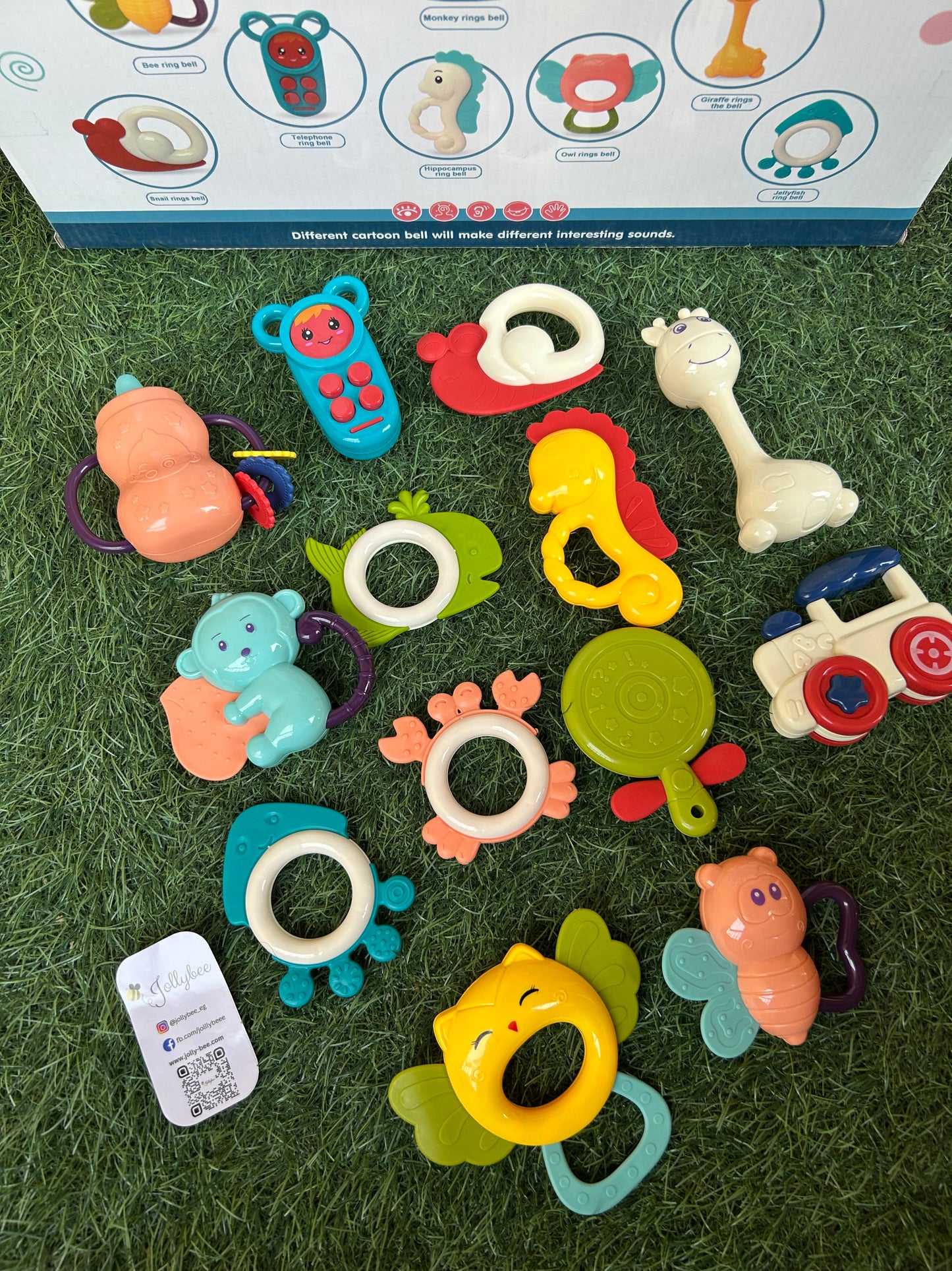 Baby Rattles 13 pcs