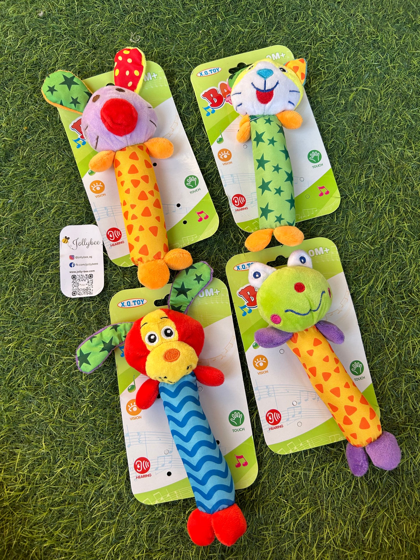 Soft hand rattle