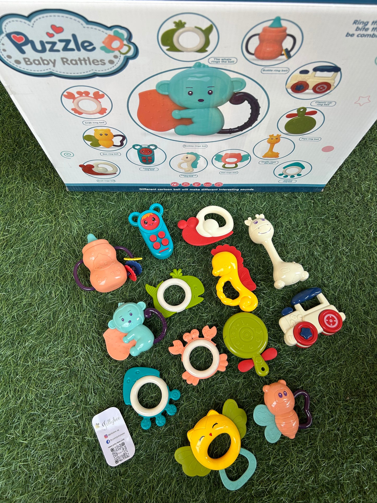 Baby Rattles 13 pcs