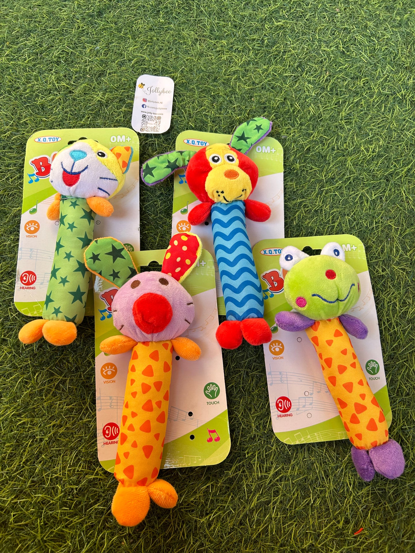 Soft hand rattle