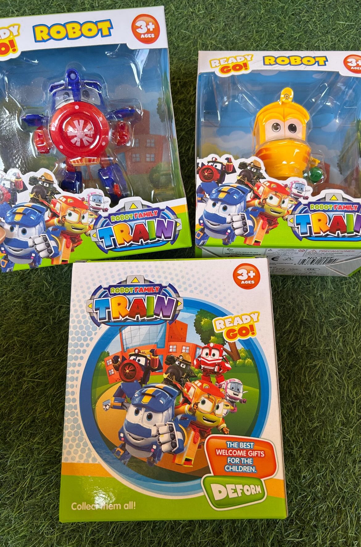 Robot Family Train