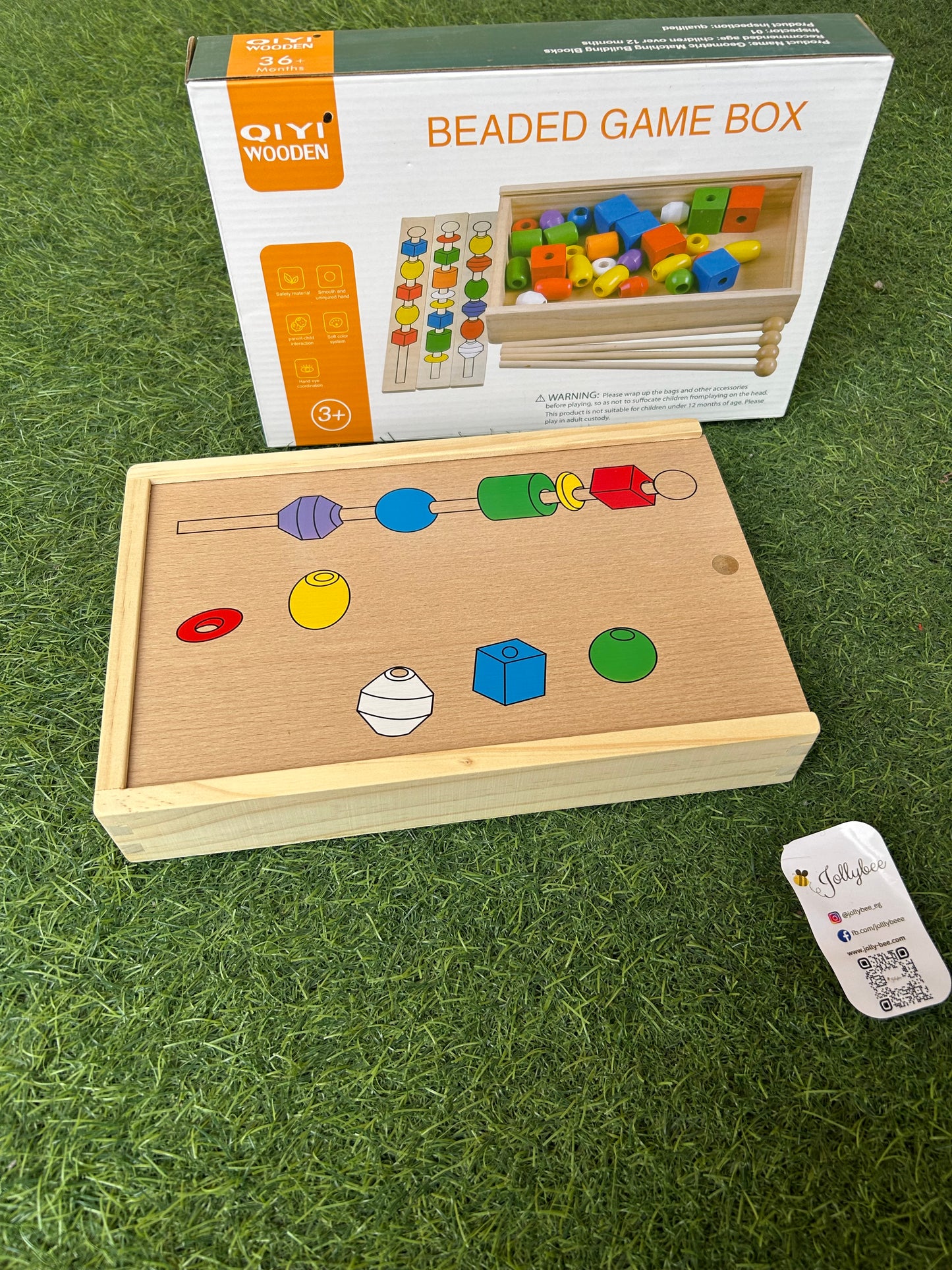 Beaded game box