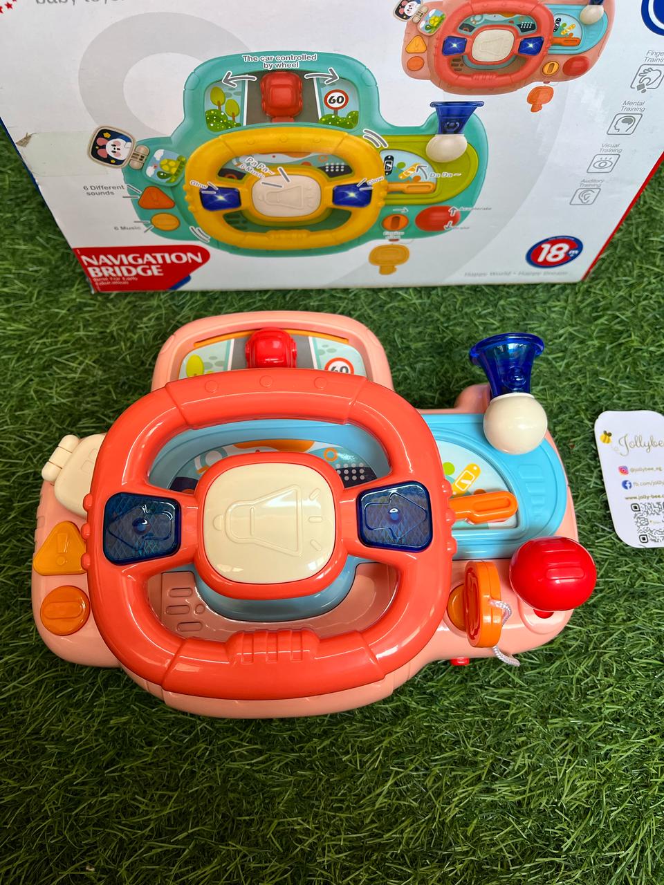 Car Seat Steering Wheel Toy