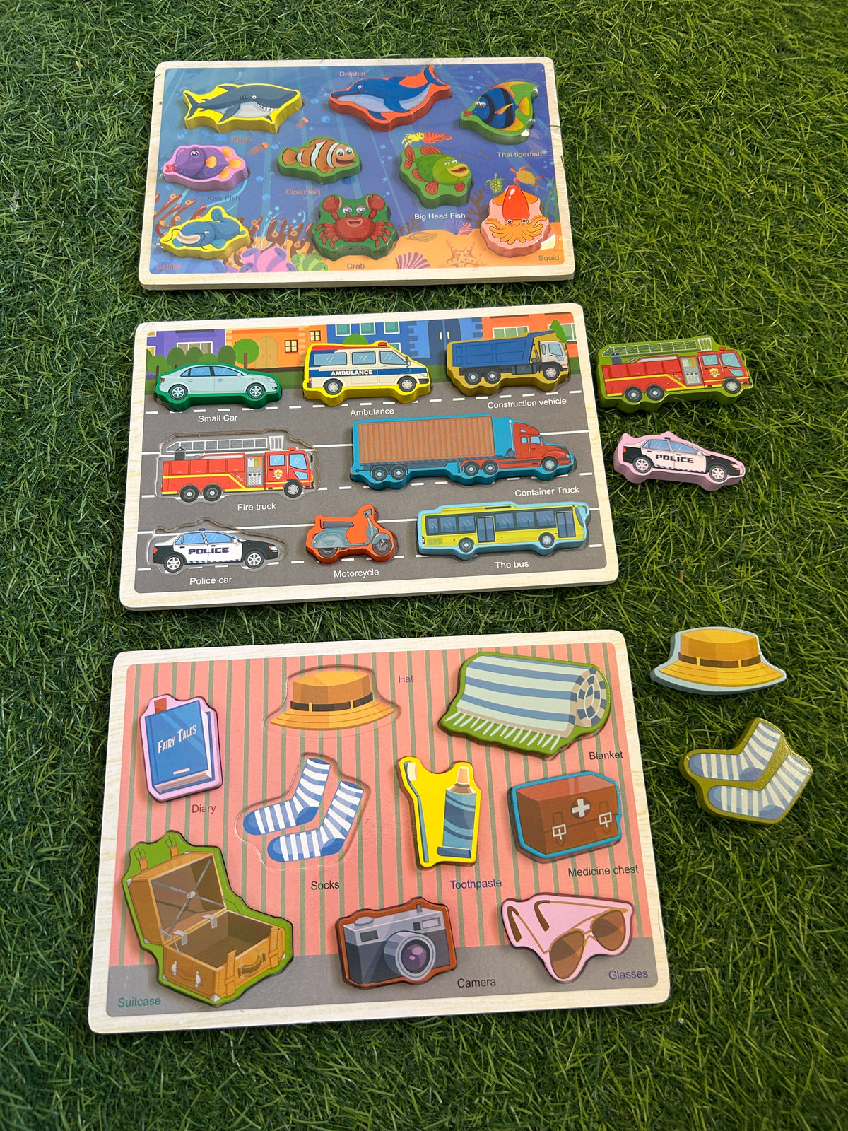 Wooden Puzzle 🧩 One Board