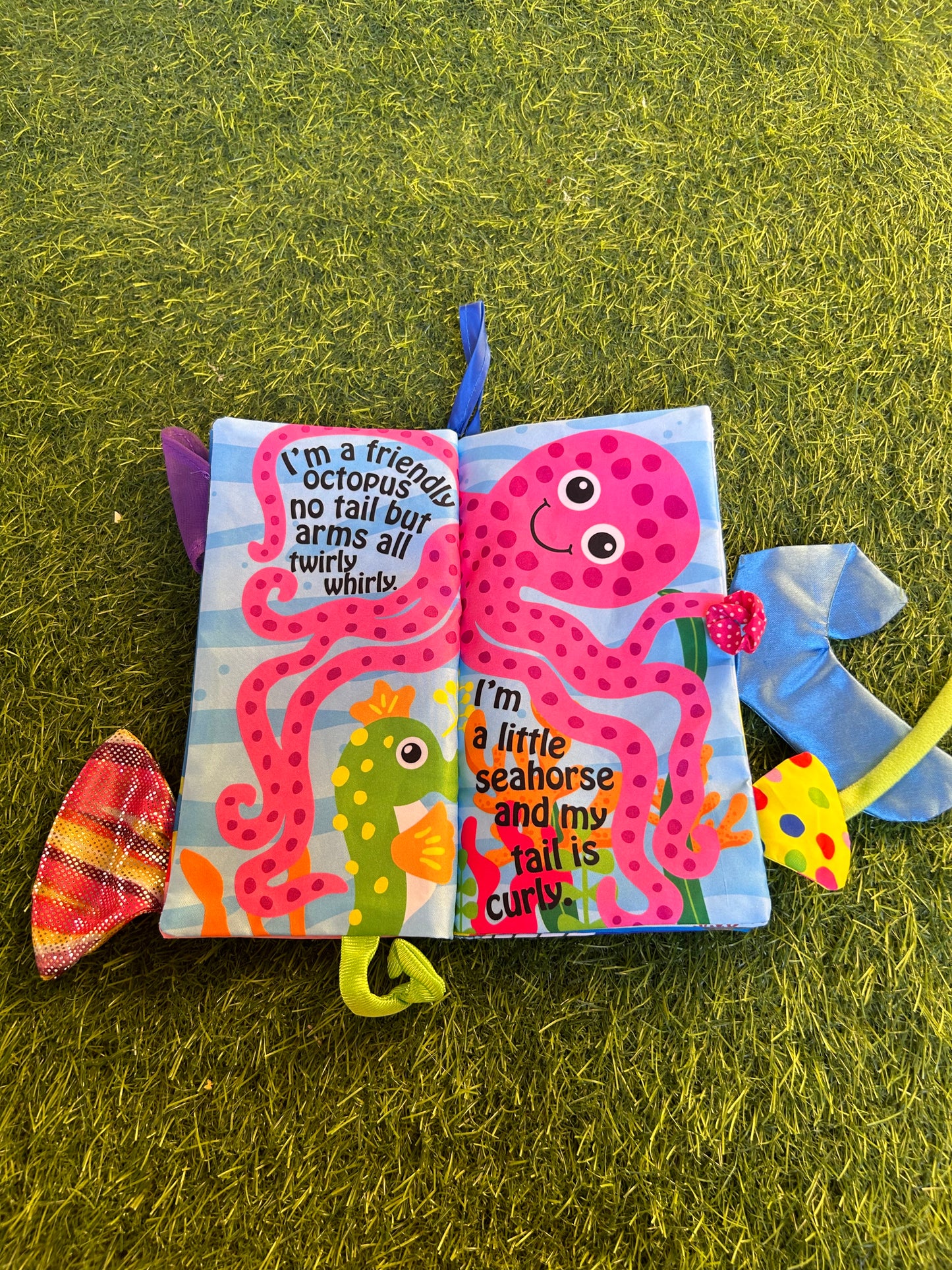 Fish tails soft book