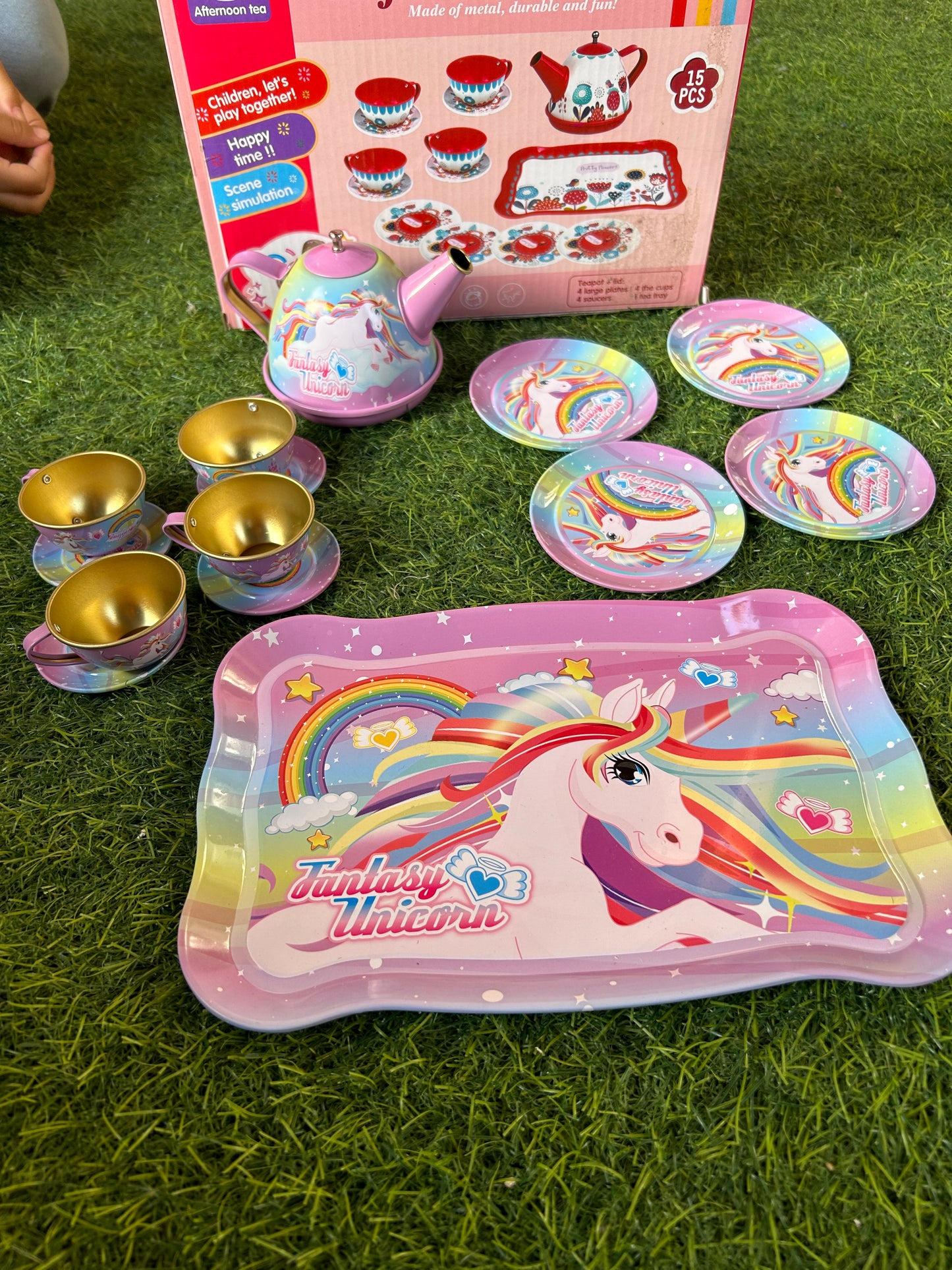 Unicorn Tea set 15 pcs