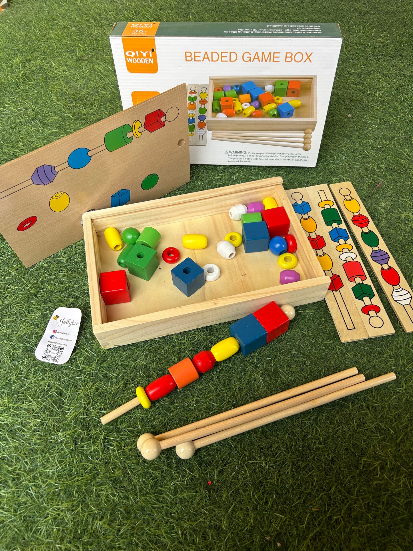 Beaded game box