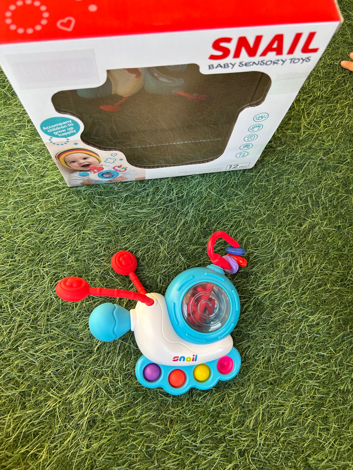 Snail Baby Sensory Toy