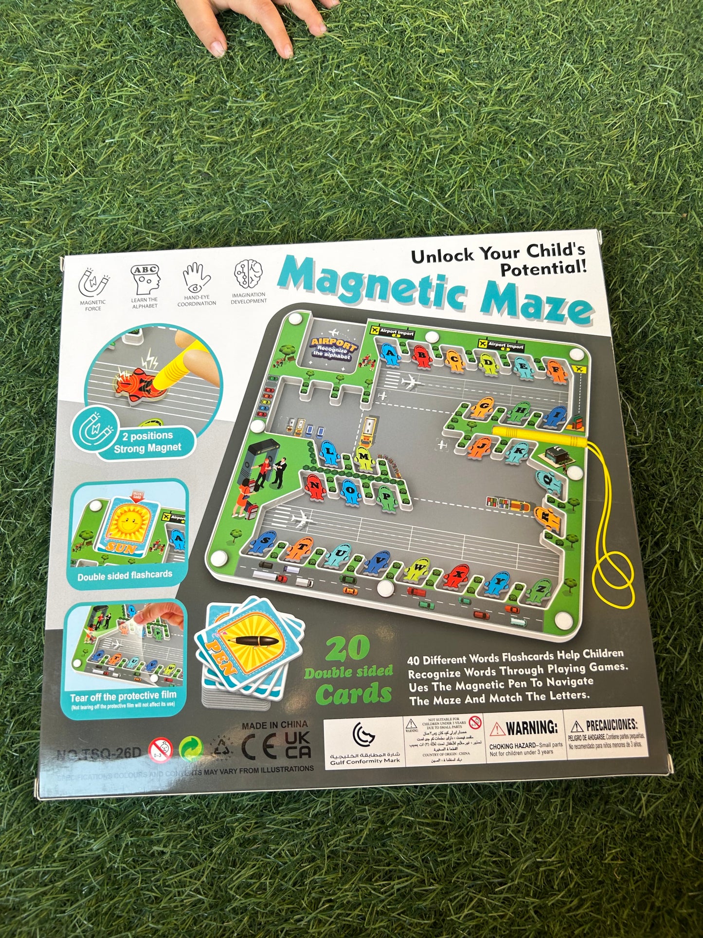 Magnetic maze