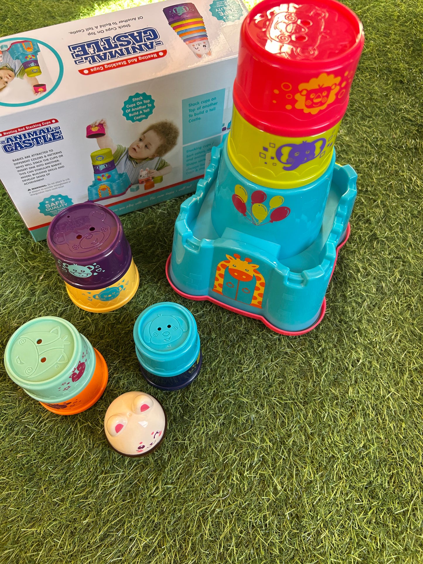 Animal Castle Stack cup 🏰