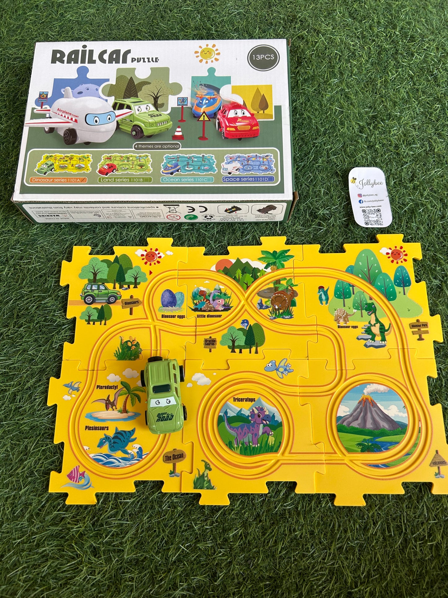 Puzzle with Small Car
