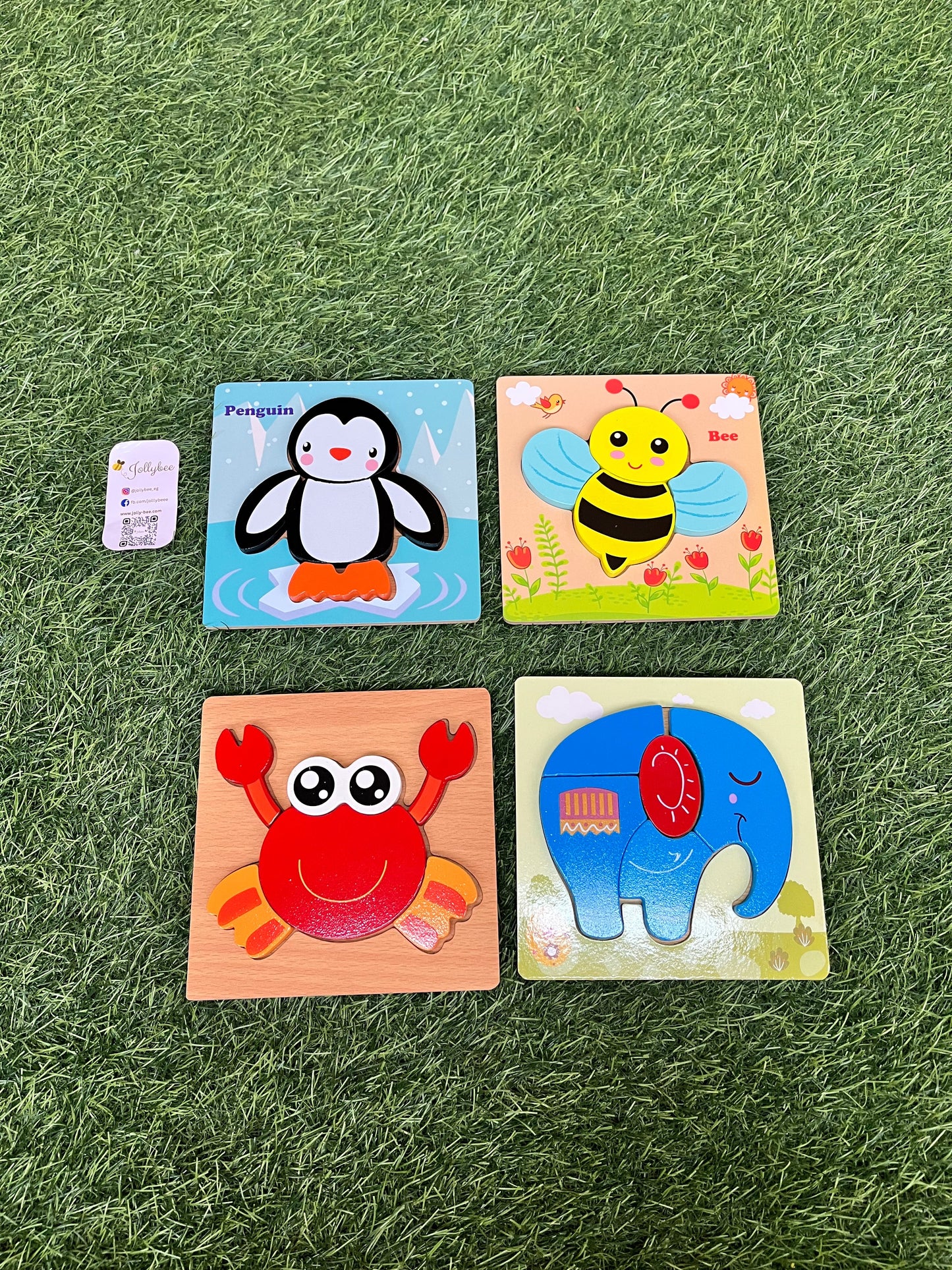 Wooden Puzzle Shapes