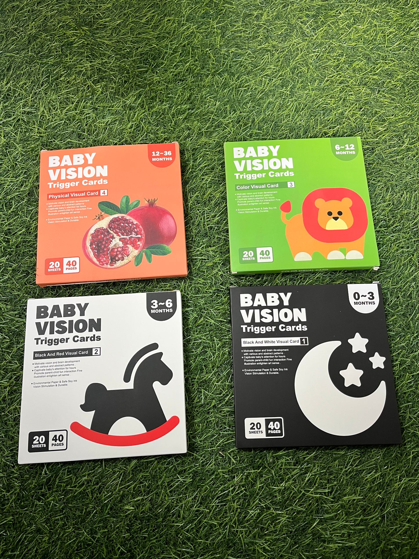 Baby vision cards 40 Cards