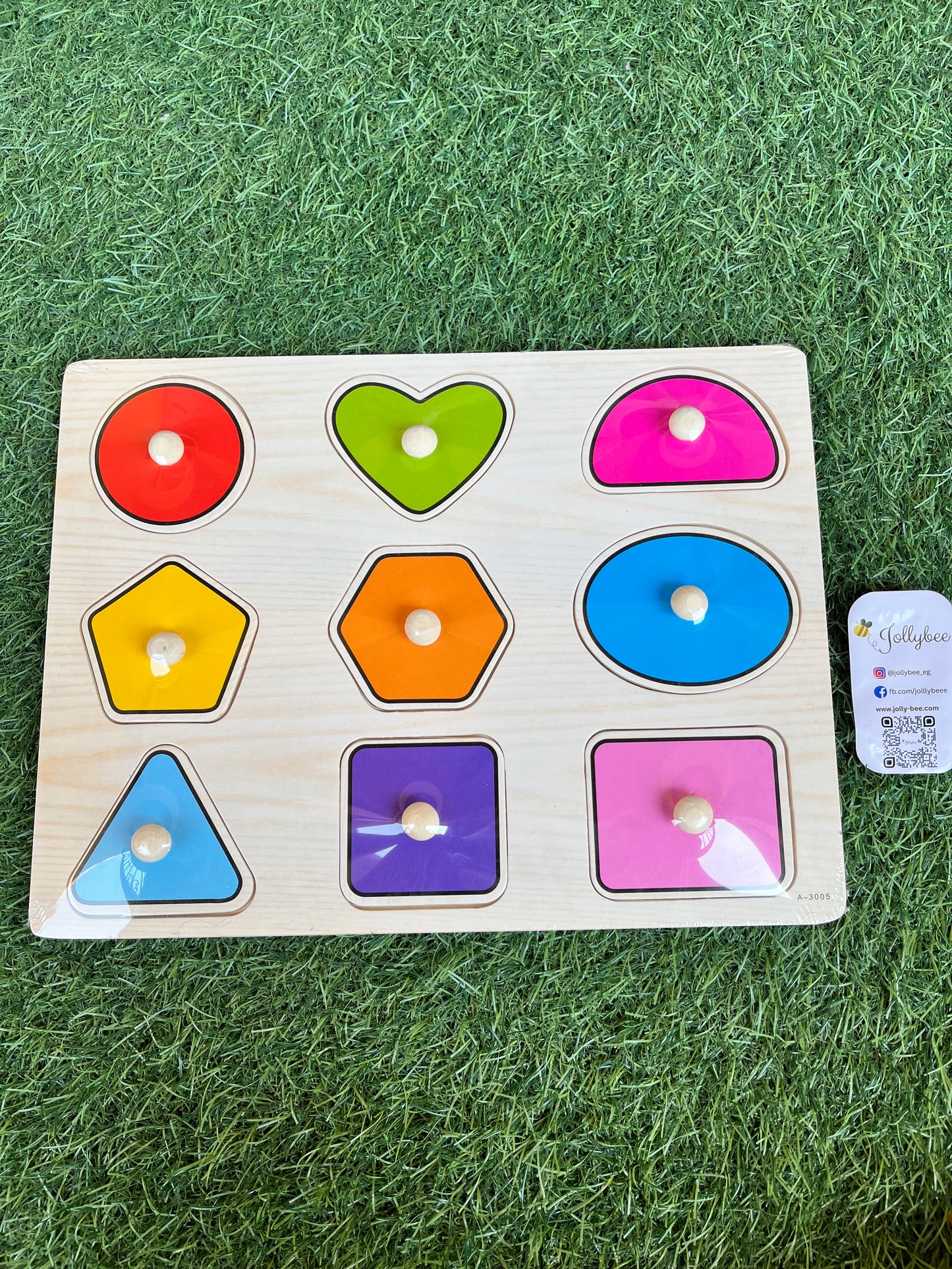 Wooden Handel puzzle