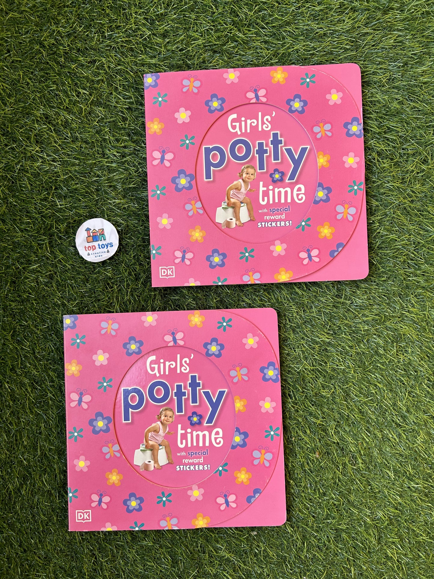 Girls Potty Time