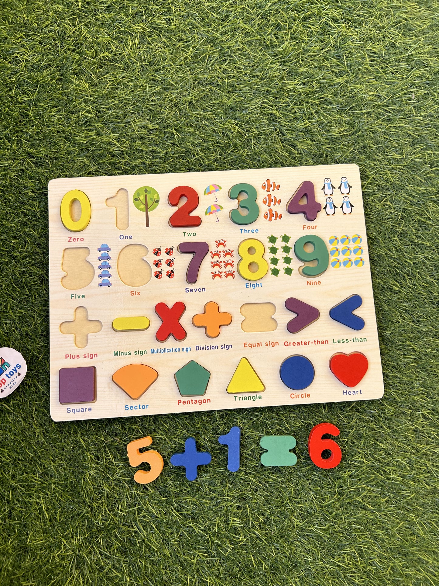 Numbers & Geometry Board