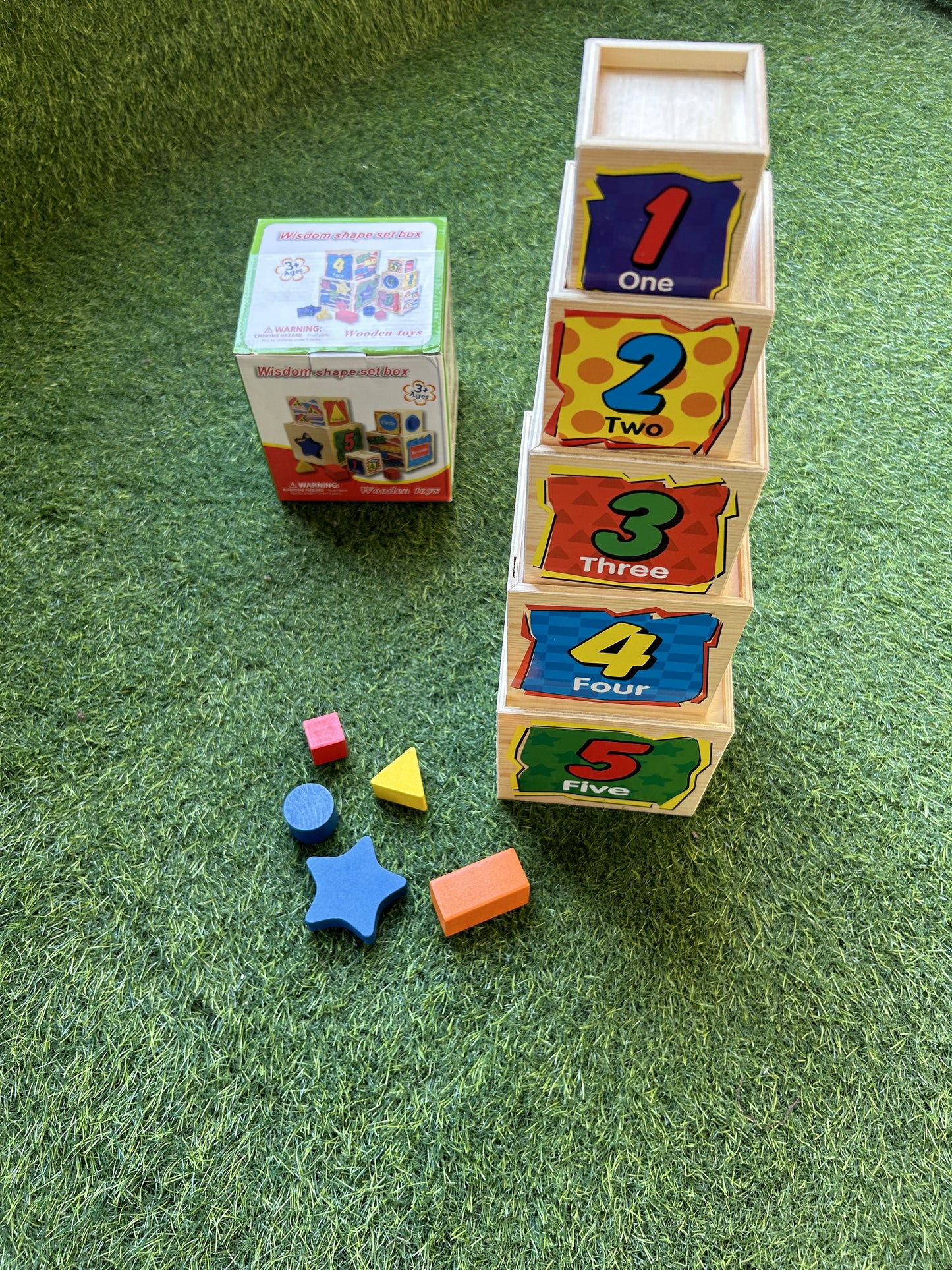 Stack Blocks Wood