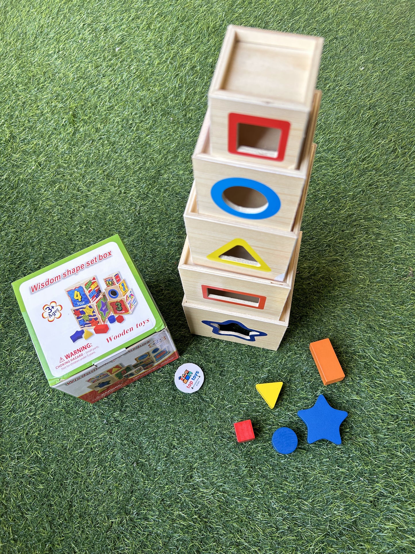 Stack Blocks Wood