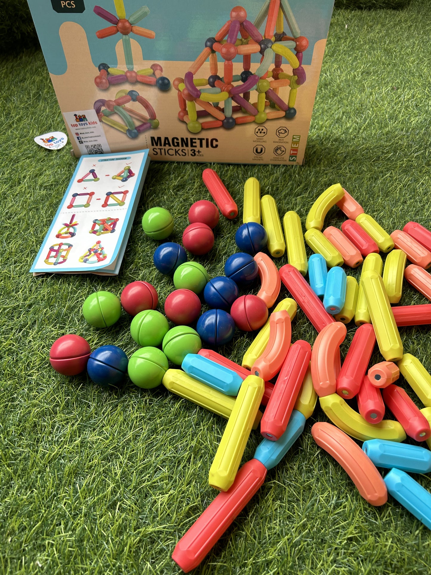 Magnetic Puzzle Sticks