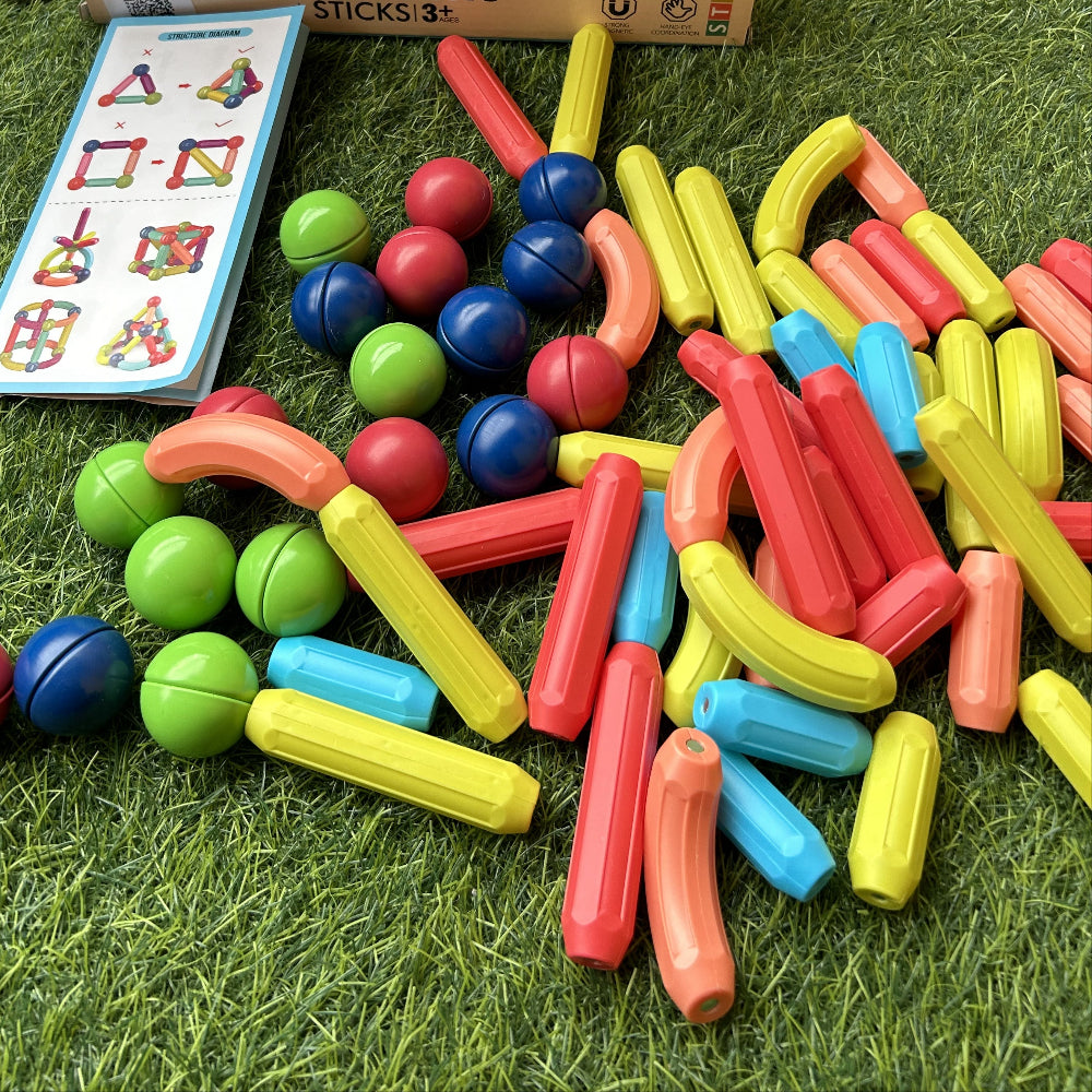 Magnetic Puzzle Sticks
