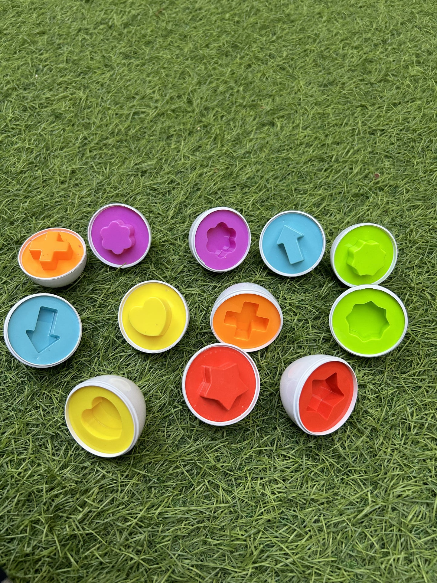 Matching Shapes Eggs