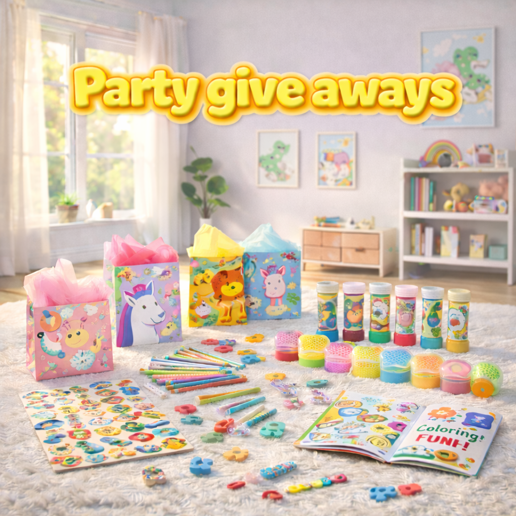 Party give aways