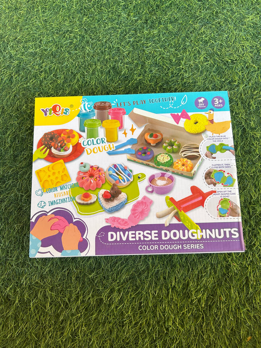 Color Dough Donuts 🍩