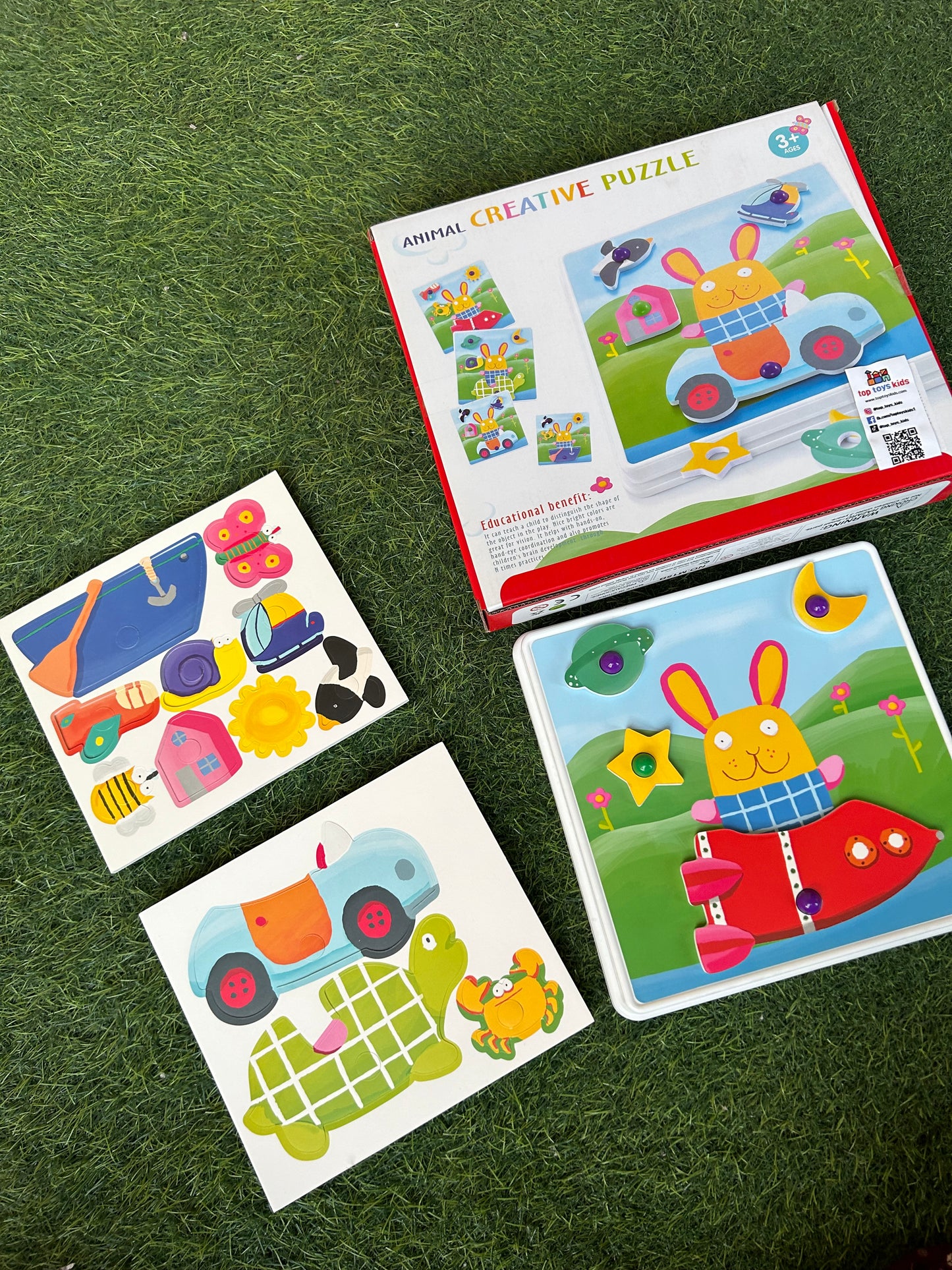 Creative rabbit puzzle