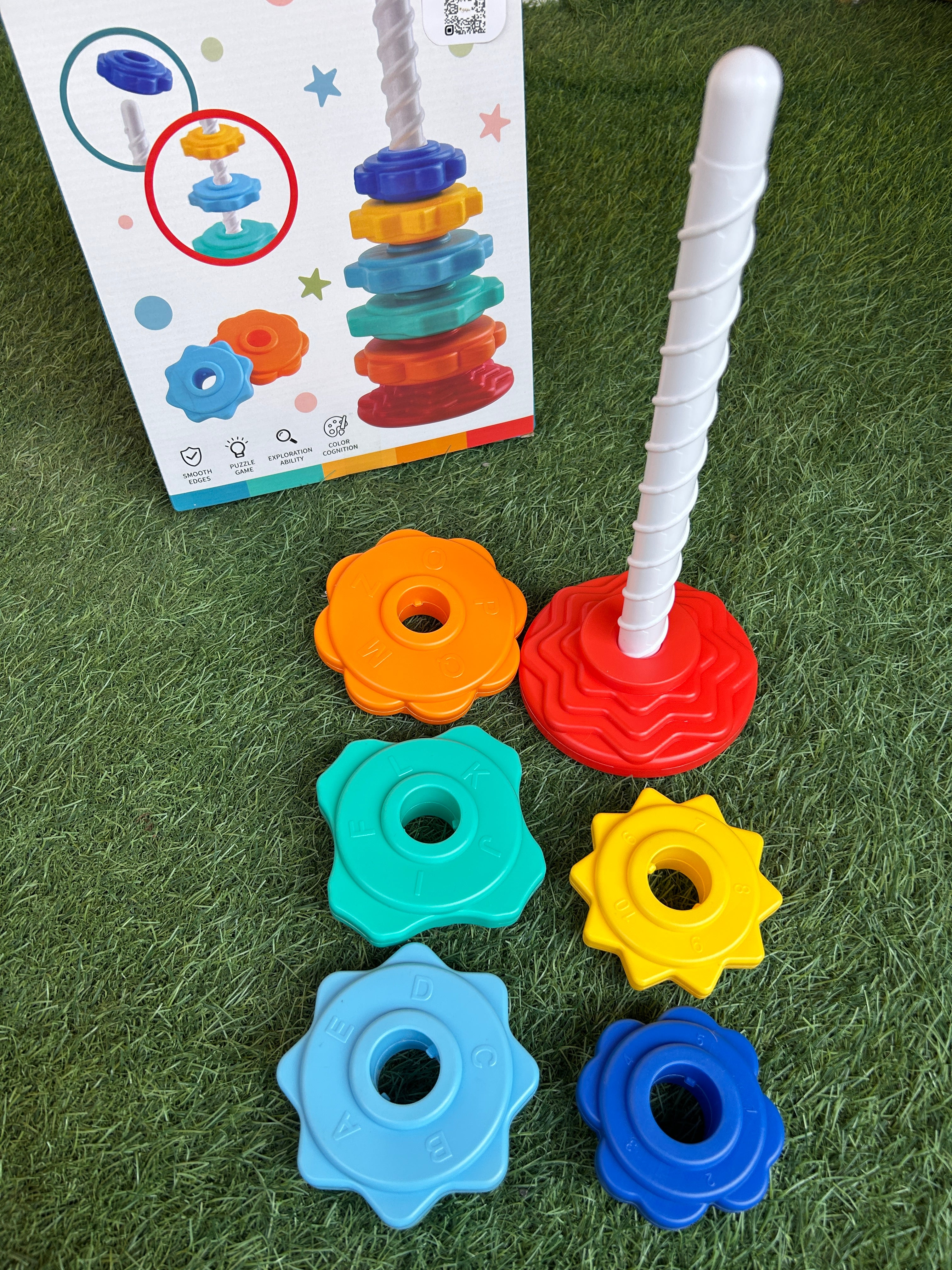 Rainbow Rotating Tower 🌈