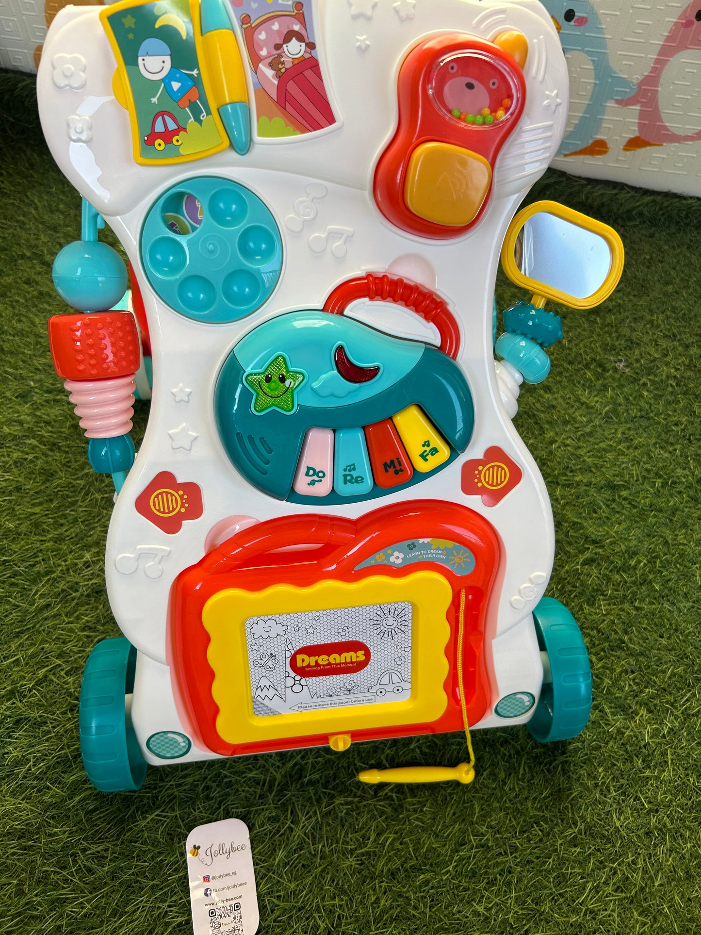 Baby music walker