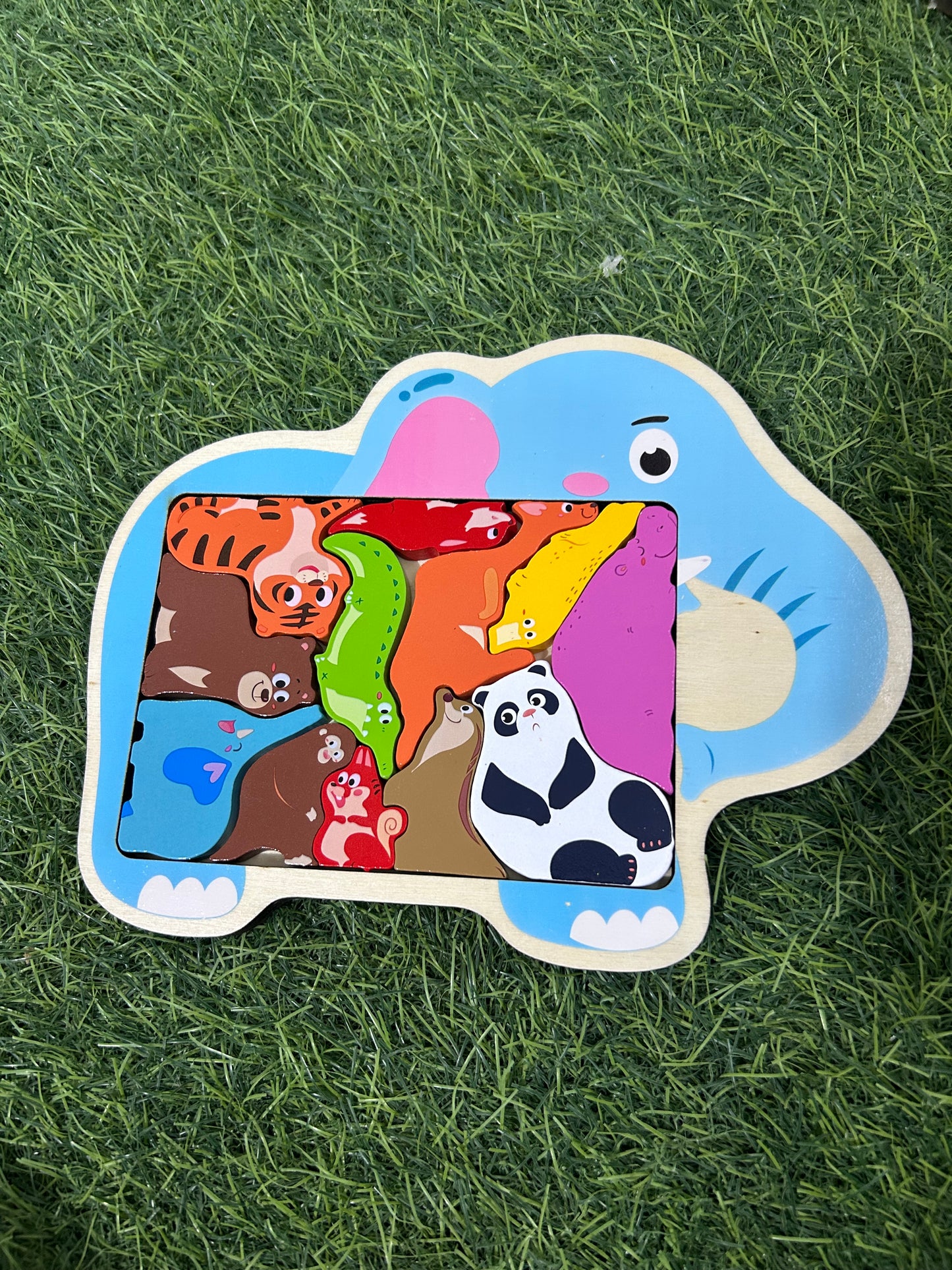 Wooden Puzzle shapes