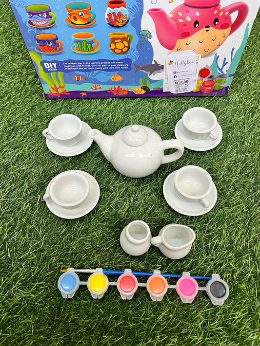 TEA SET COLORING🫖