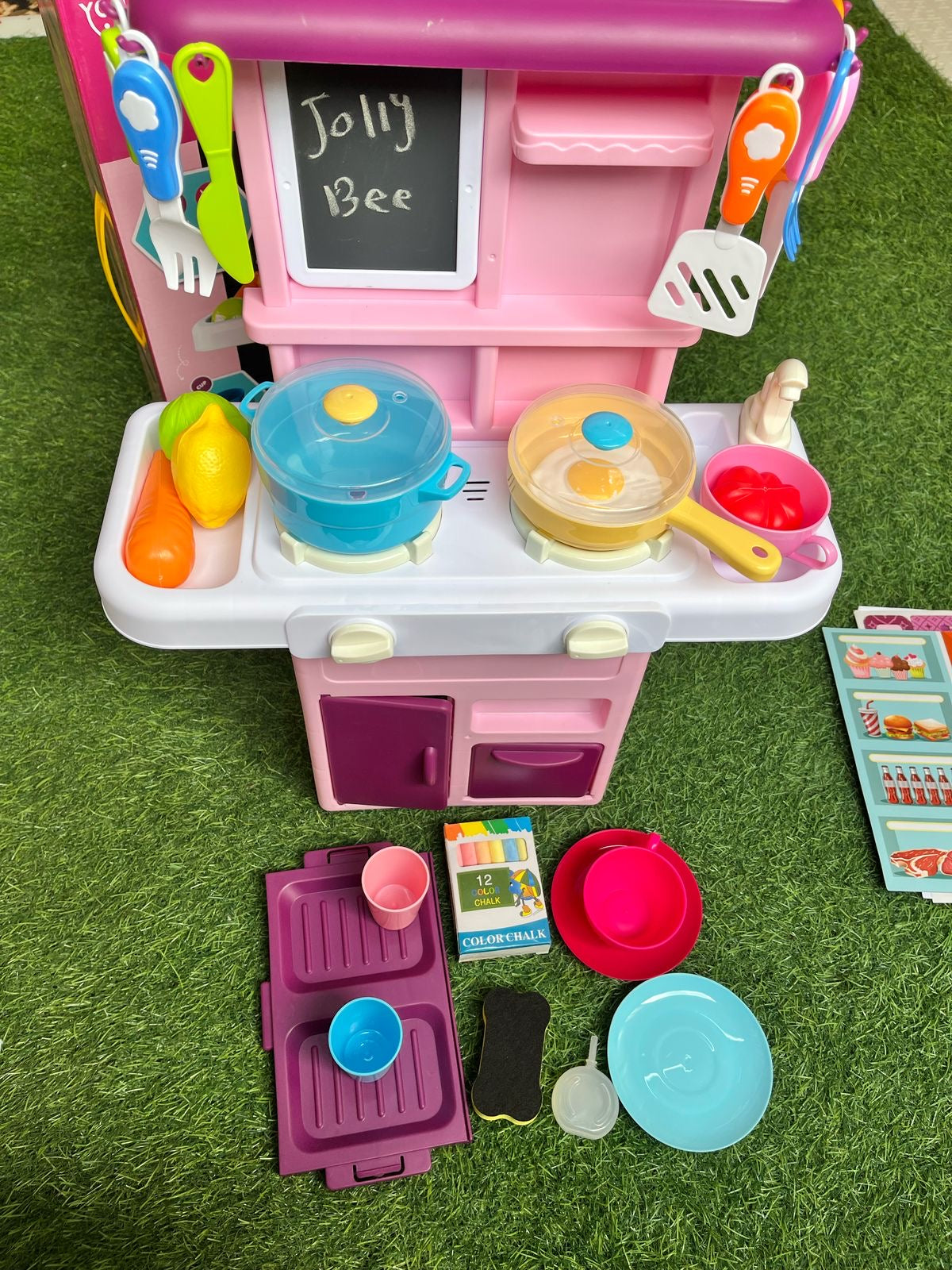 Purple kitchen