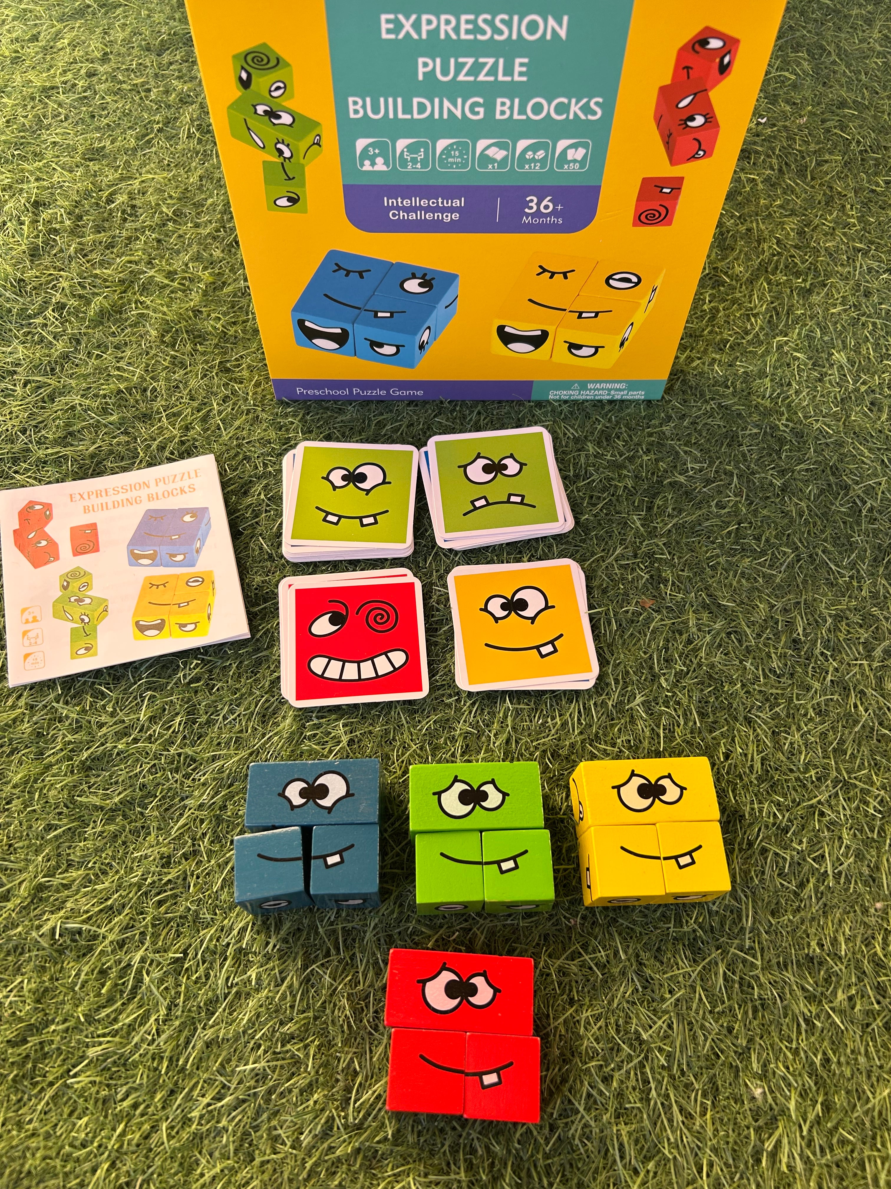 Expression Puzzle Building Blocks – Jollybee