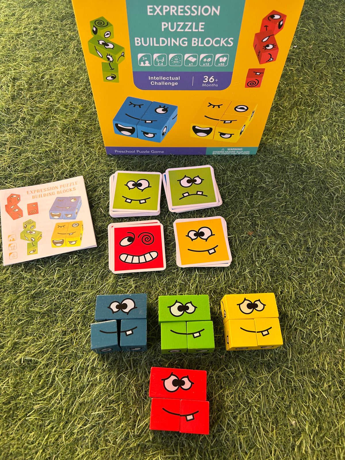 Expression Puzzle Building Blocks – Jollybee