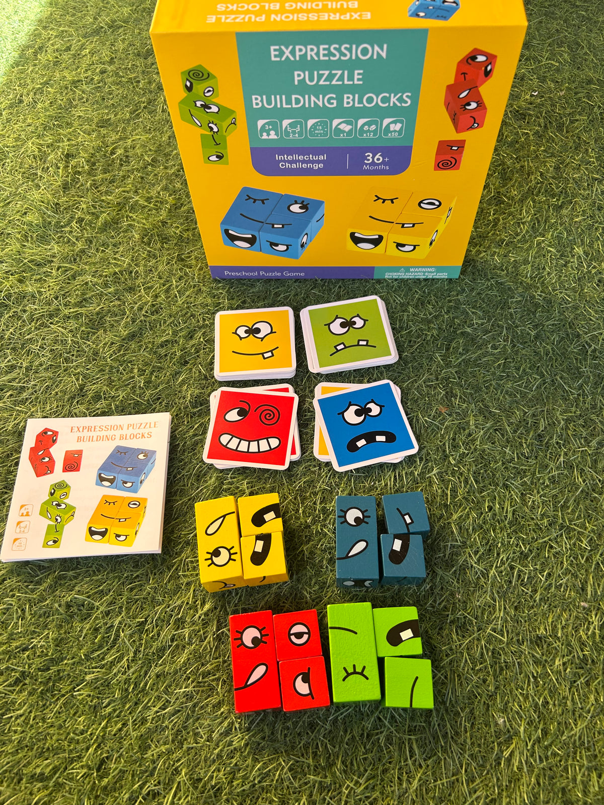 Expression Puzzle Building Blocks – Jollybee