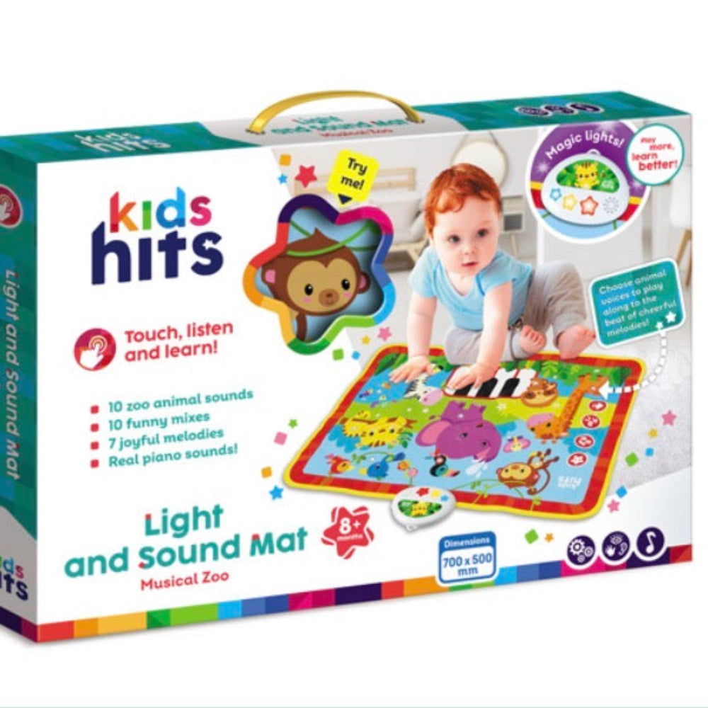 Light & Sound Mat Musical Zoo