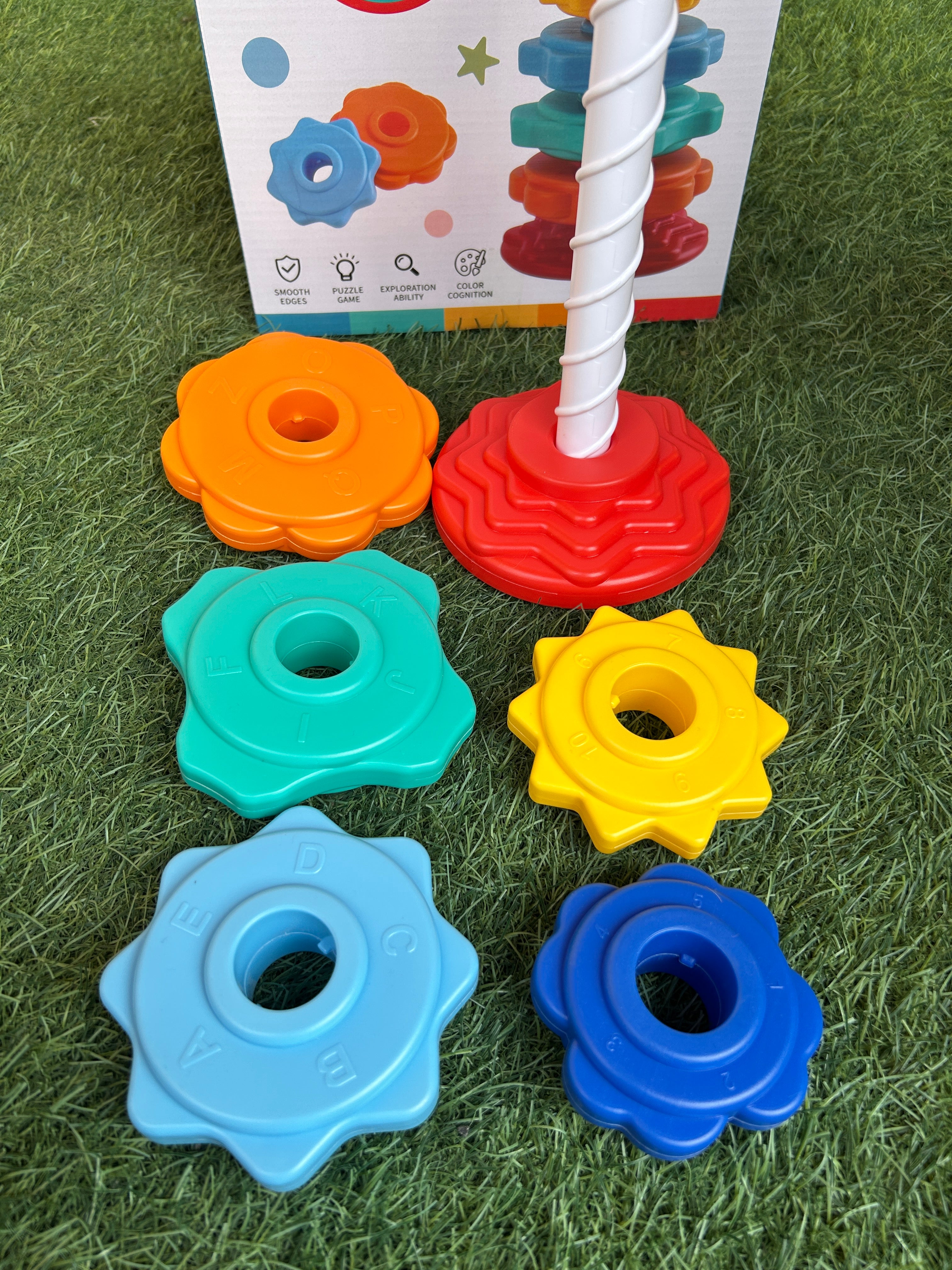 Rainbow Rotating Tower 🌈