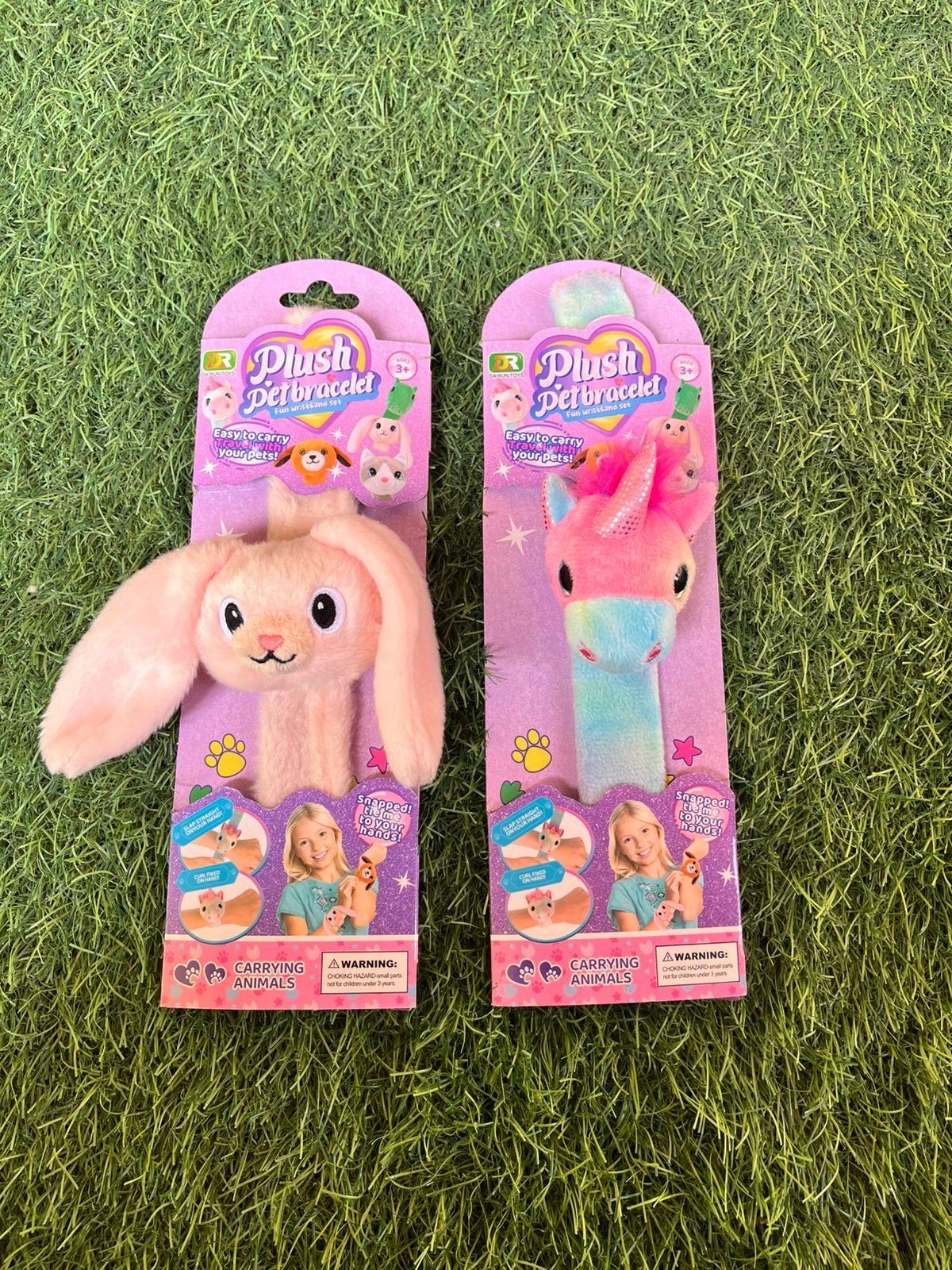 Plush pet bracelet