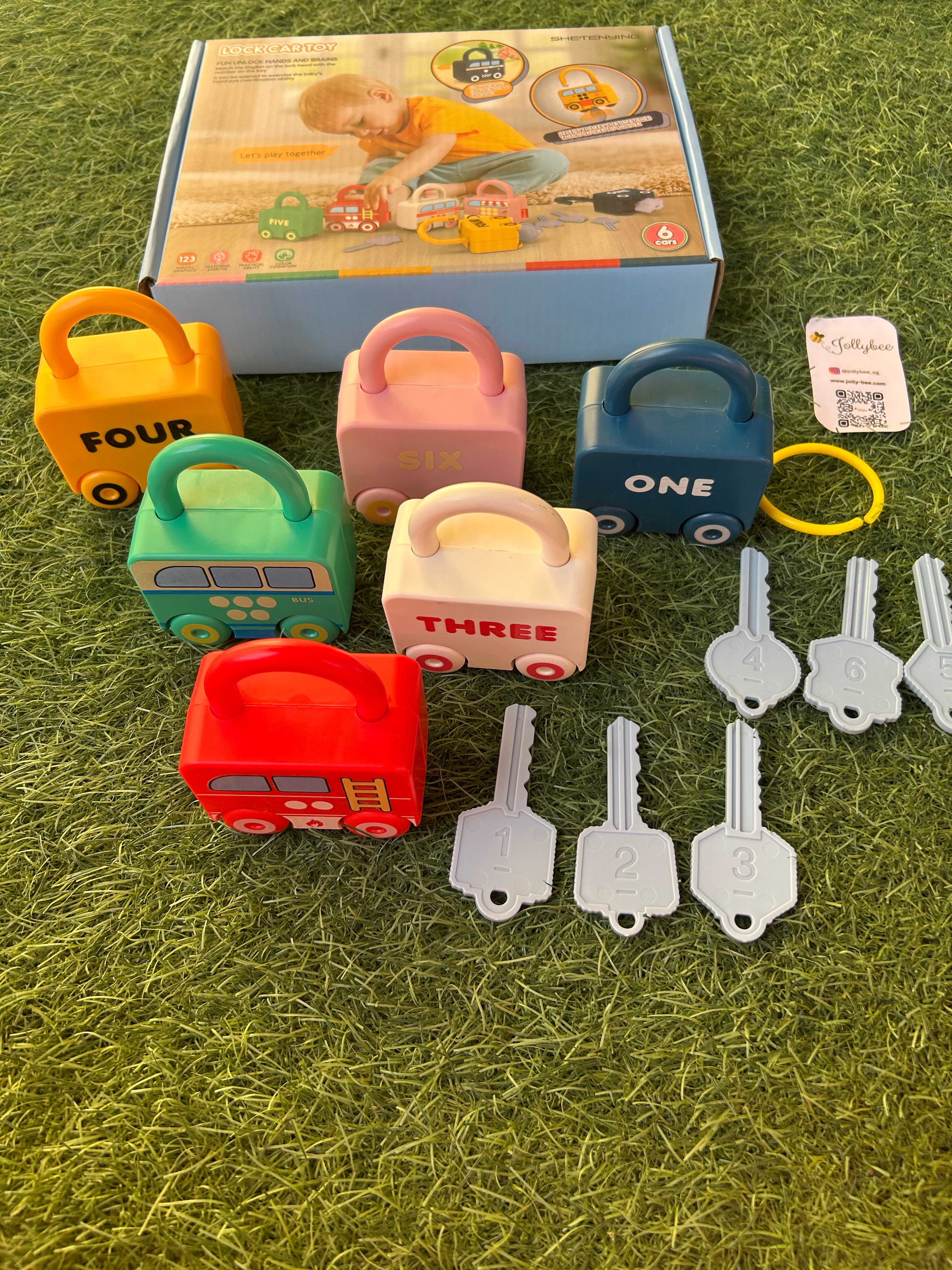 Lock Car Toy  🚙🔓