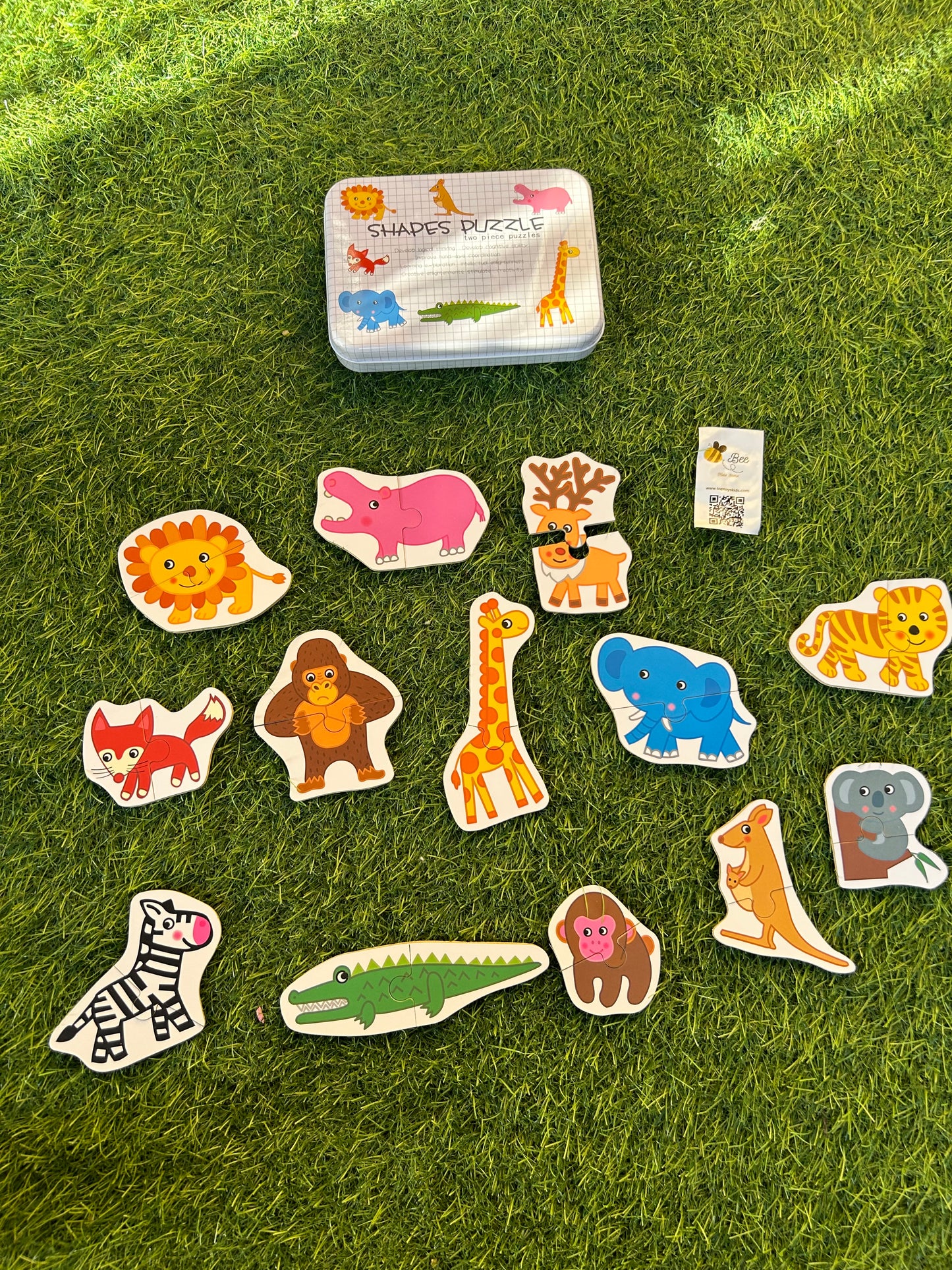 Two piece puzzle
