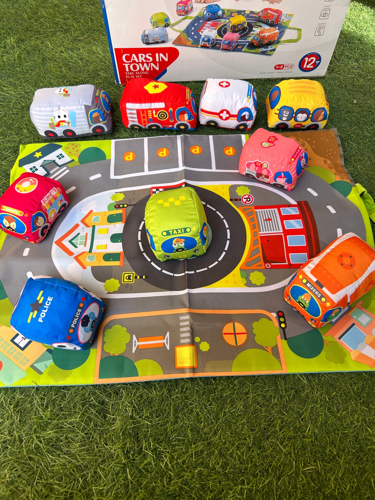 Soft cars in town